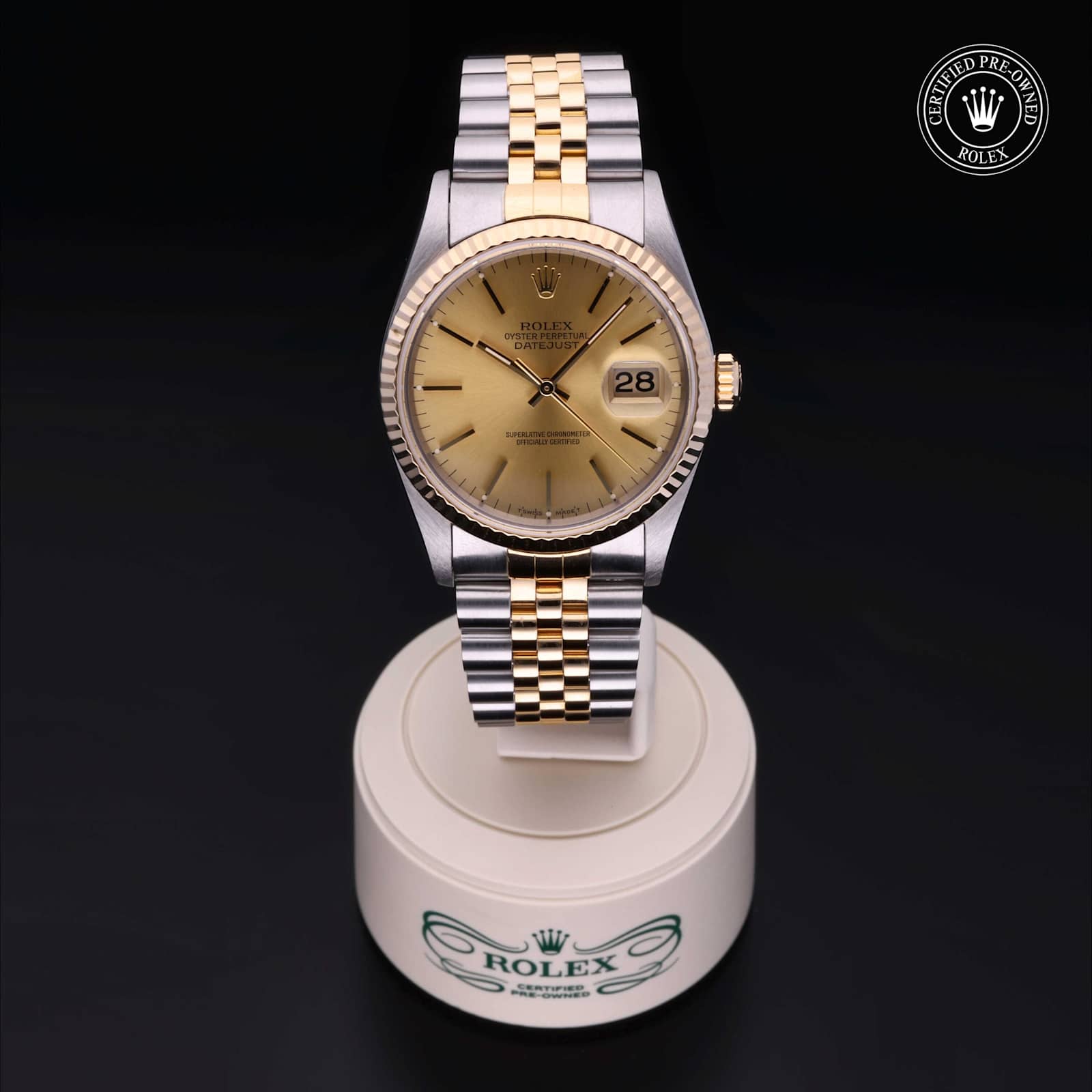 Rolex Datejust in Bicolour, 16233 - Bucherer