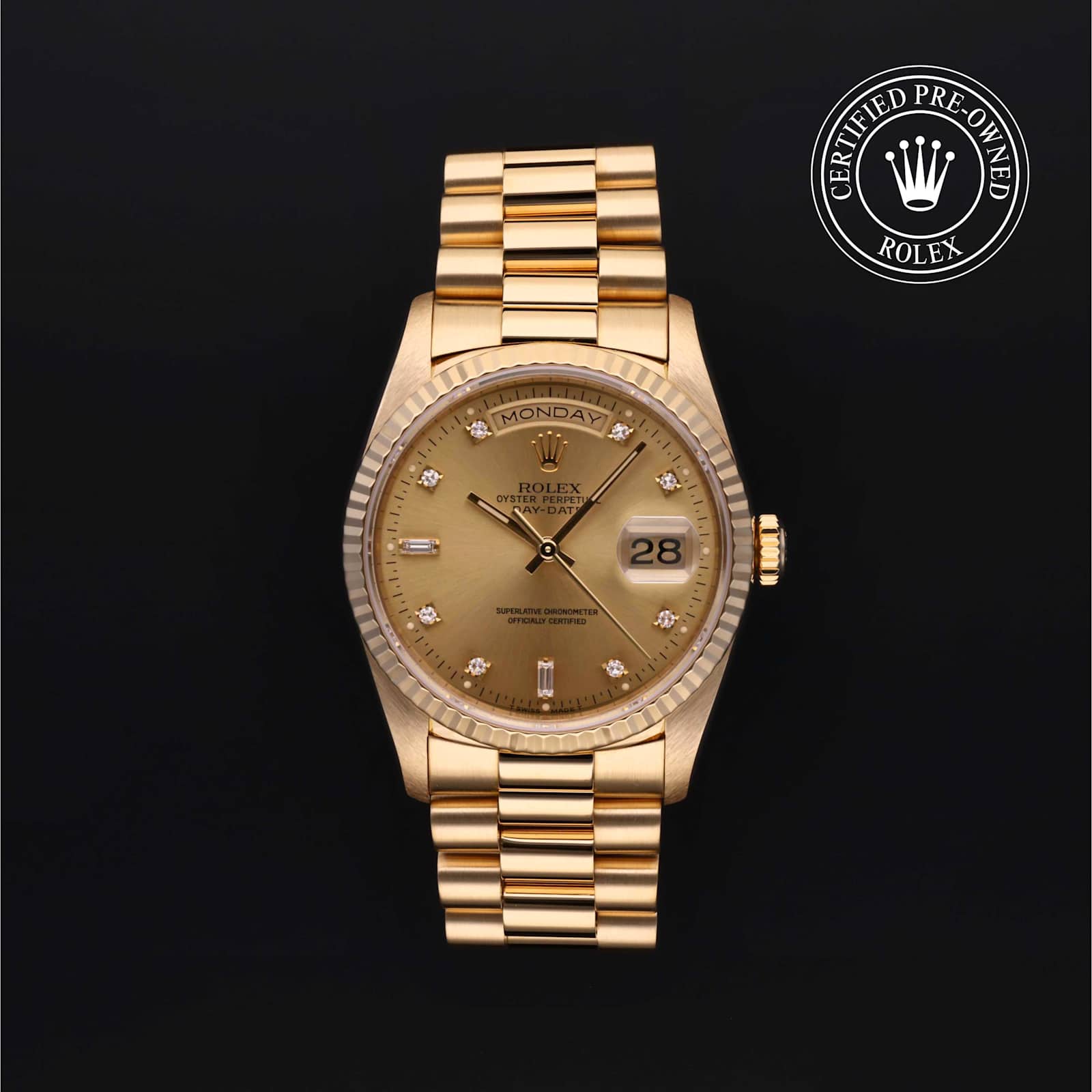 Rolex Day-Date in Yellow Gold, 18238 - Bucherer