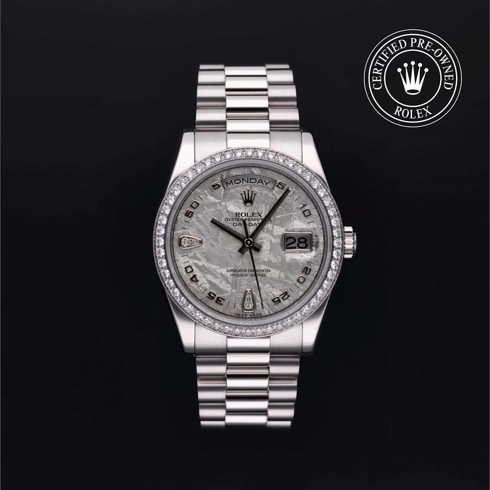 Rolex Day-Date en Platine, 118346 - Bucherer