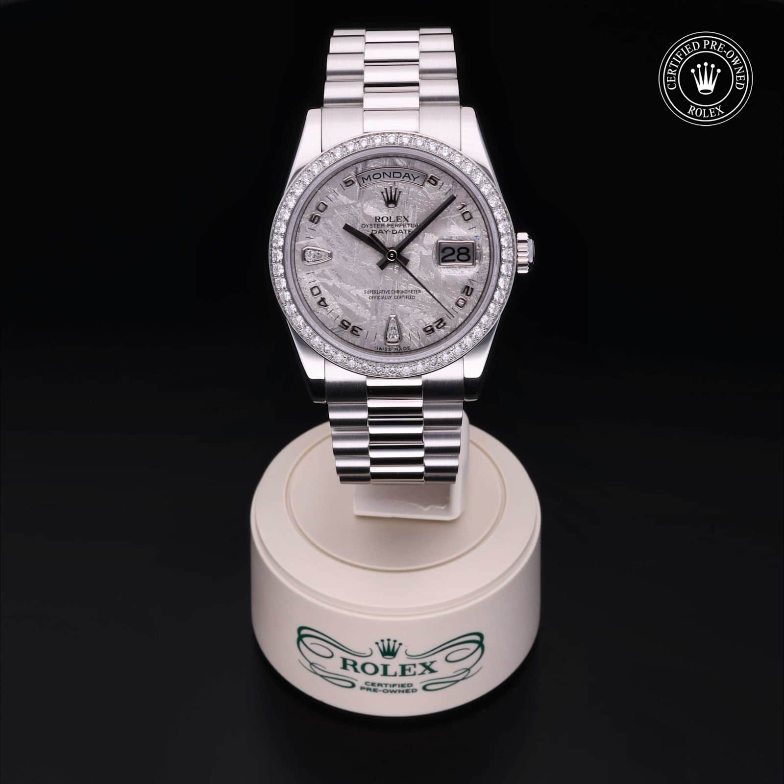 Rolex Day-Date en Platine, 118346 - Bucherer