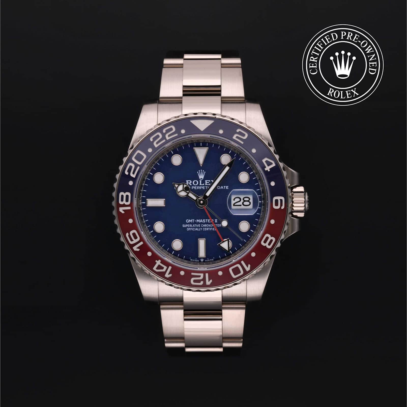 Rolex GMT-Master II en Or Blanc, 126719 - Bucherer