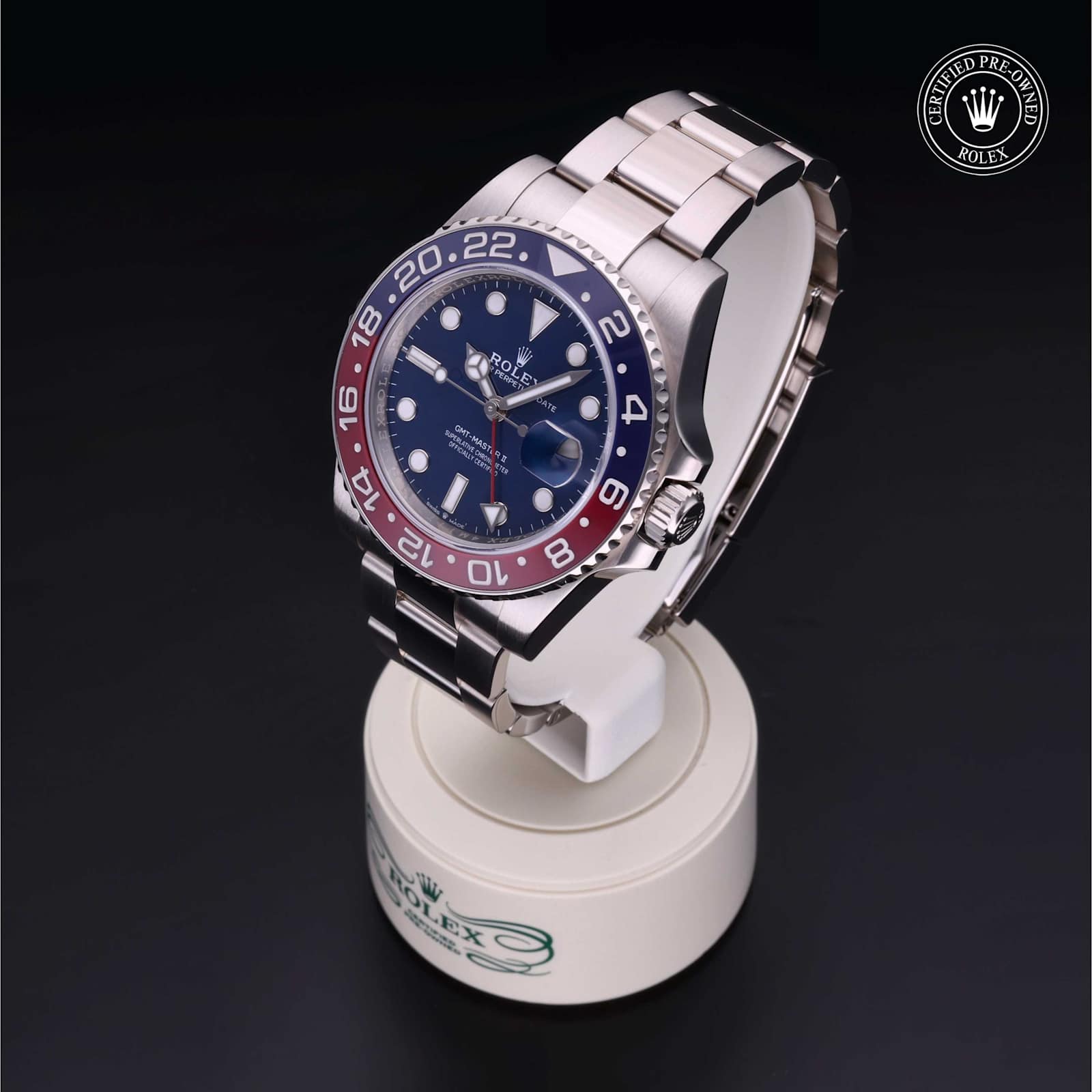 Rolex GMT-Master II en Or Blanc, 126719 - Bucherer