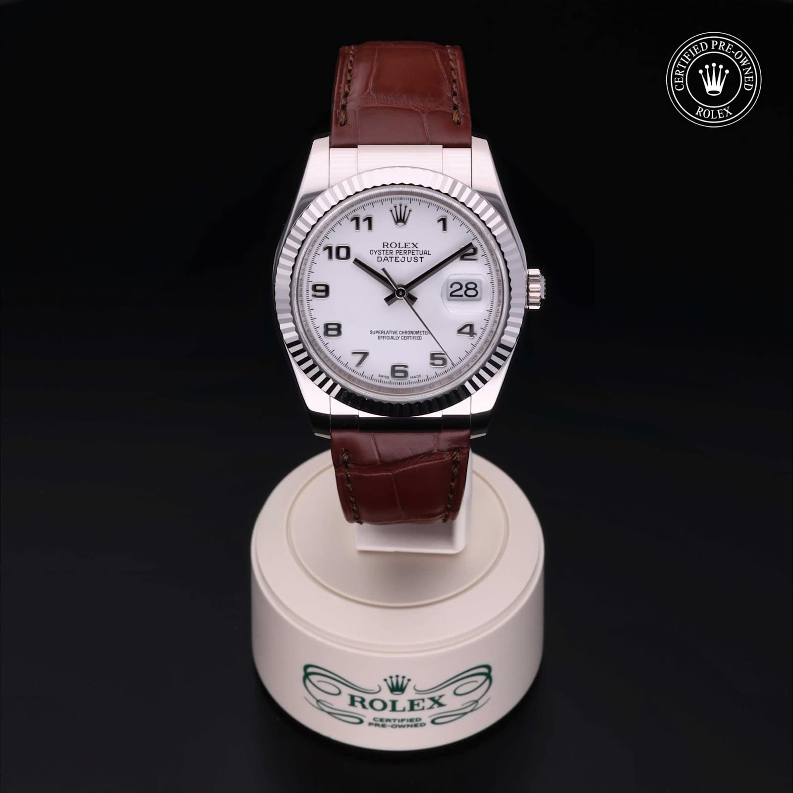 Rolex Datejust en Or Blanc, 116139 - Bucherer