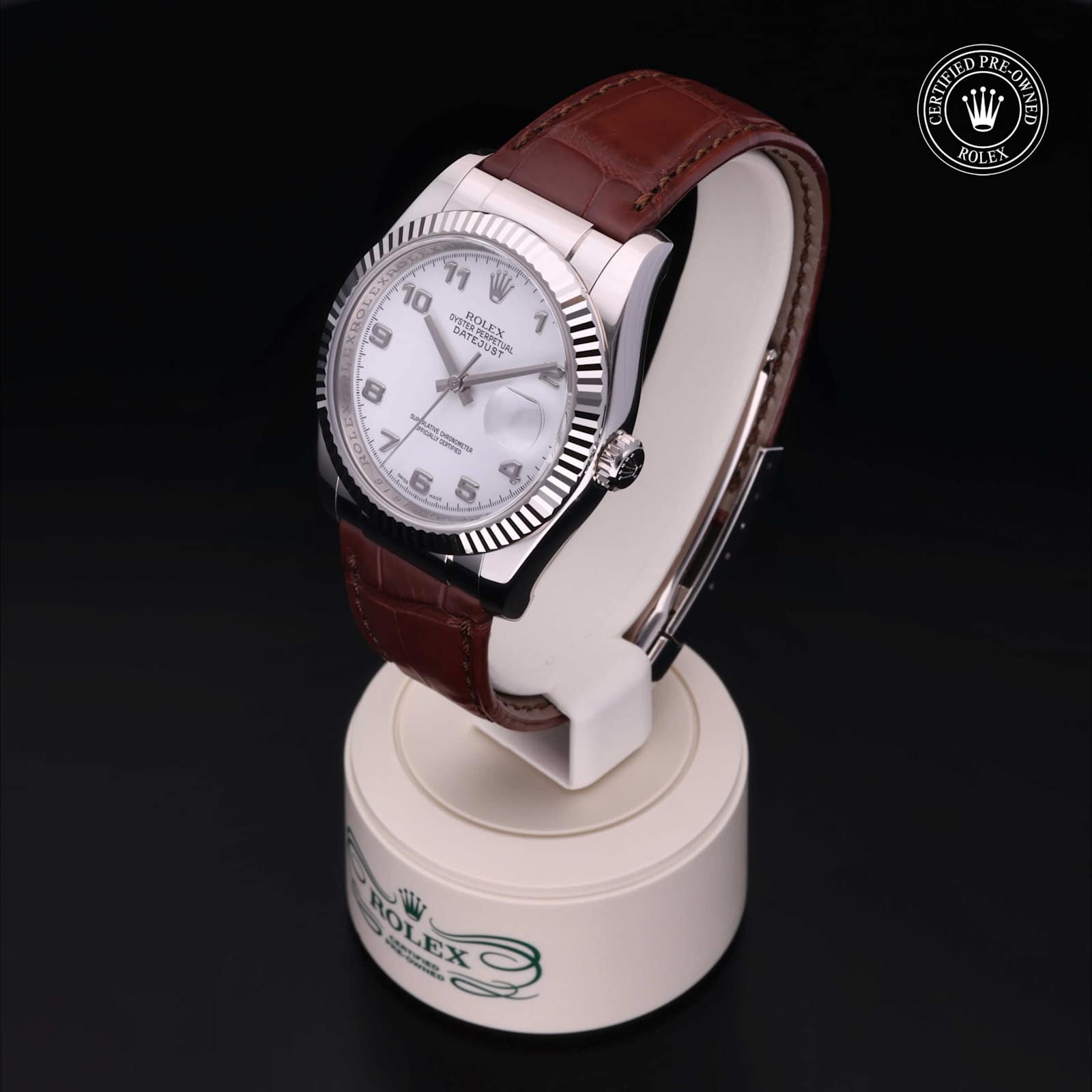 Rolex Datejust en Or Blanc, 116139 - Bucherer