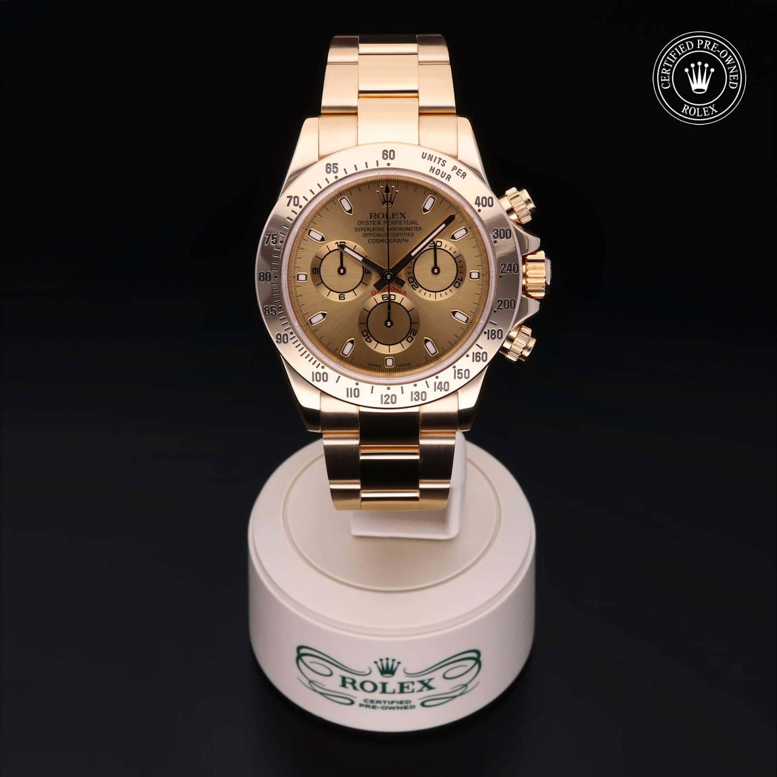 Rolex Cosmograph Daytona in Yellow Gold, 116528 - Bucherer