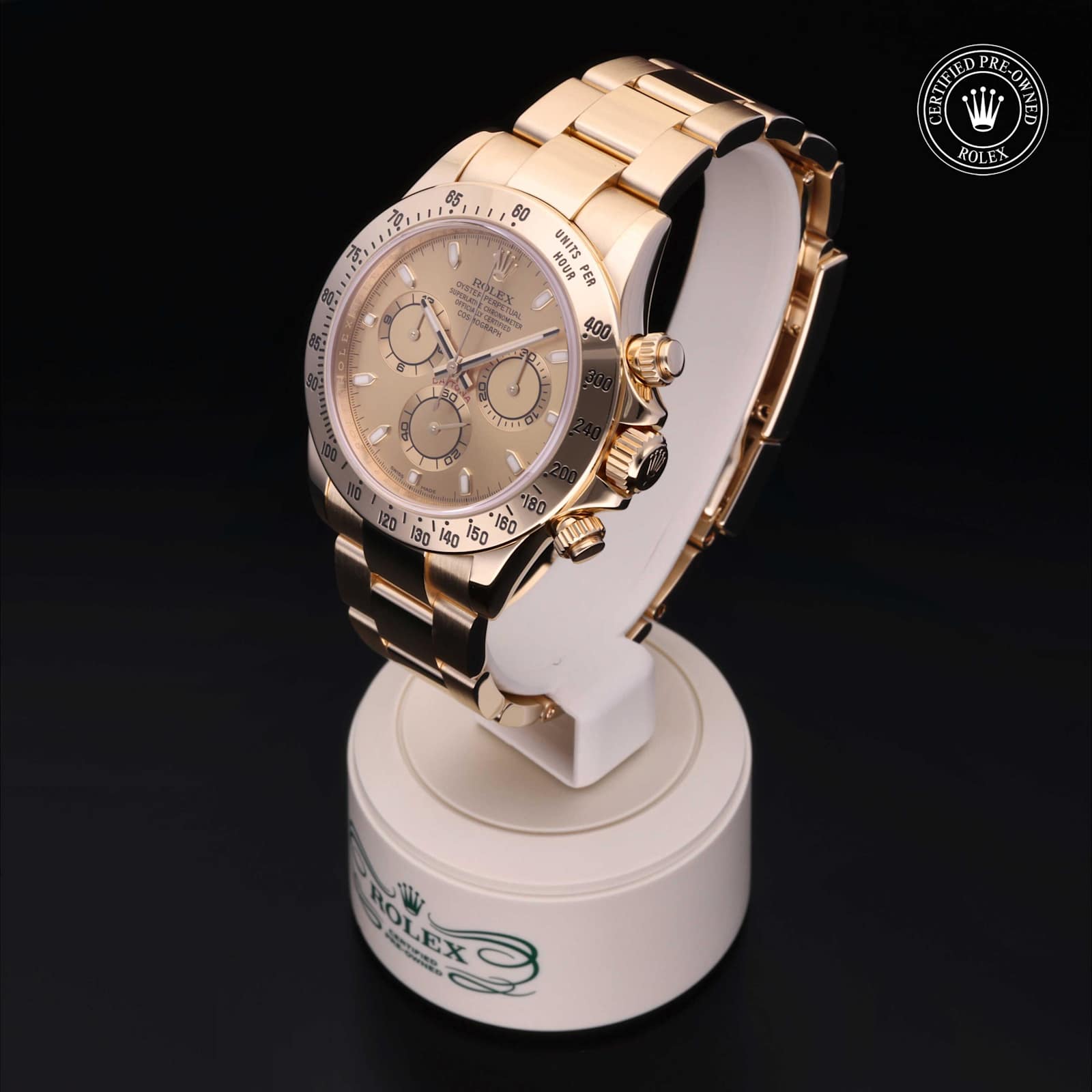 Rolex Cosmograph Daytona in Yellow Gold, 116528 - Bucherer