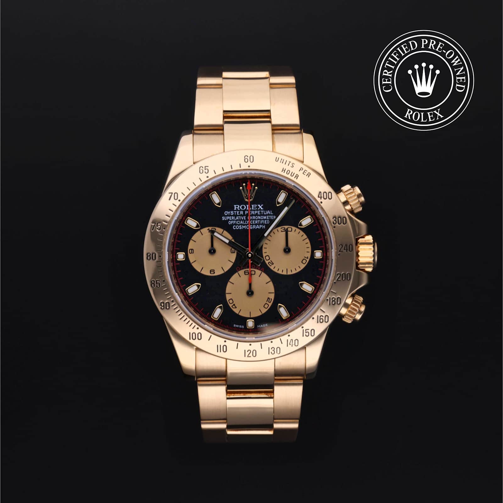 Rolex Cosmograph Daytona in Yellow Gold, 116508 - Bucherer