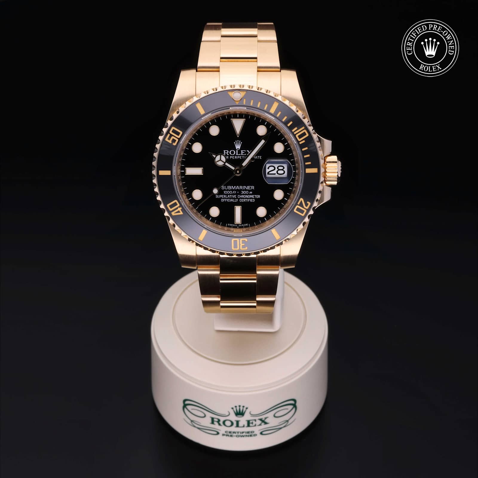 Rolex Submariner Date in Yellow Gold, 116618 - Bucherer