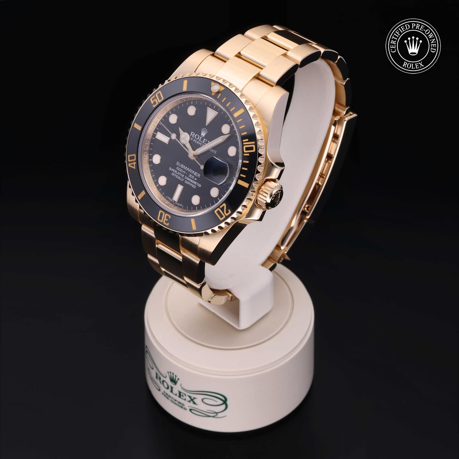 Rolex Submariner Date in Yellow Gold, 116618 - Bucherer