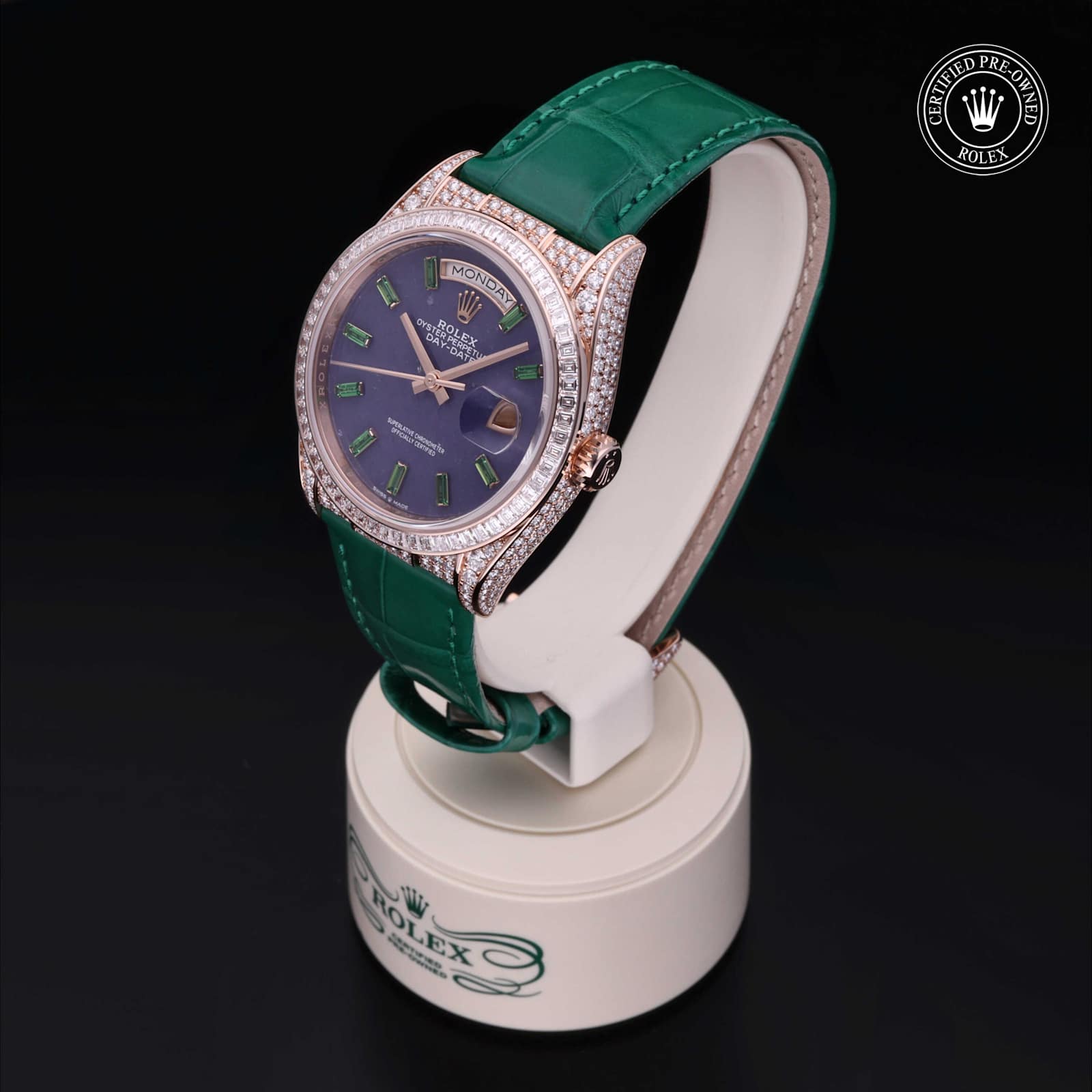 Rolex Day-Date en Or Rose, 128455TBR - Bucherer