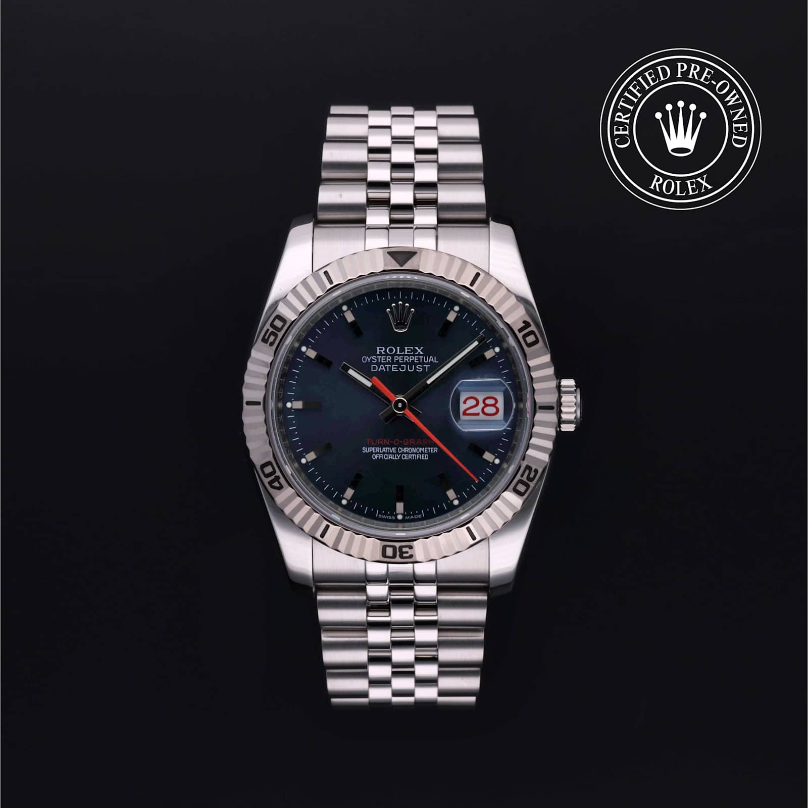 Rolex Turn-O-Graph in Steel, 116264 - Bucherer
