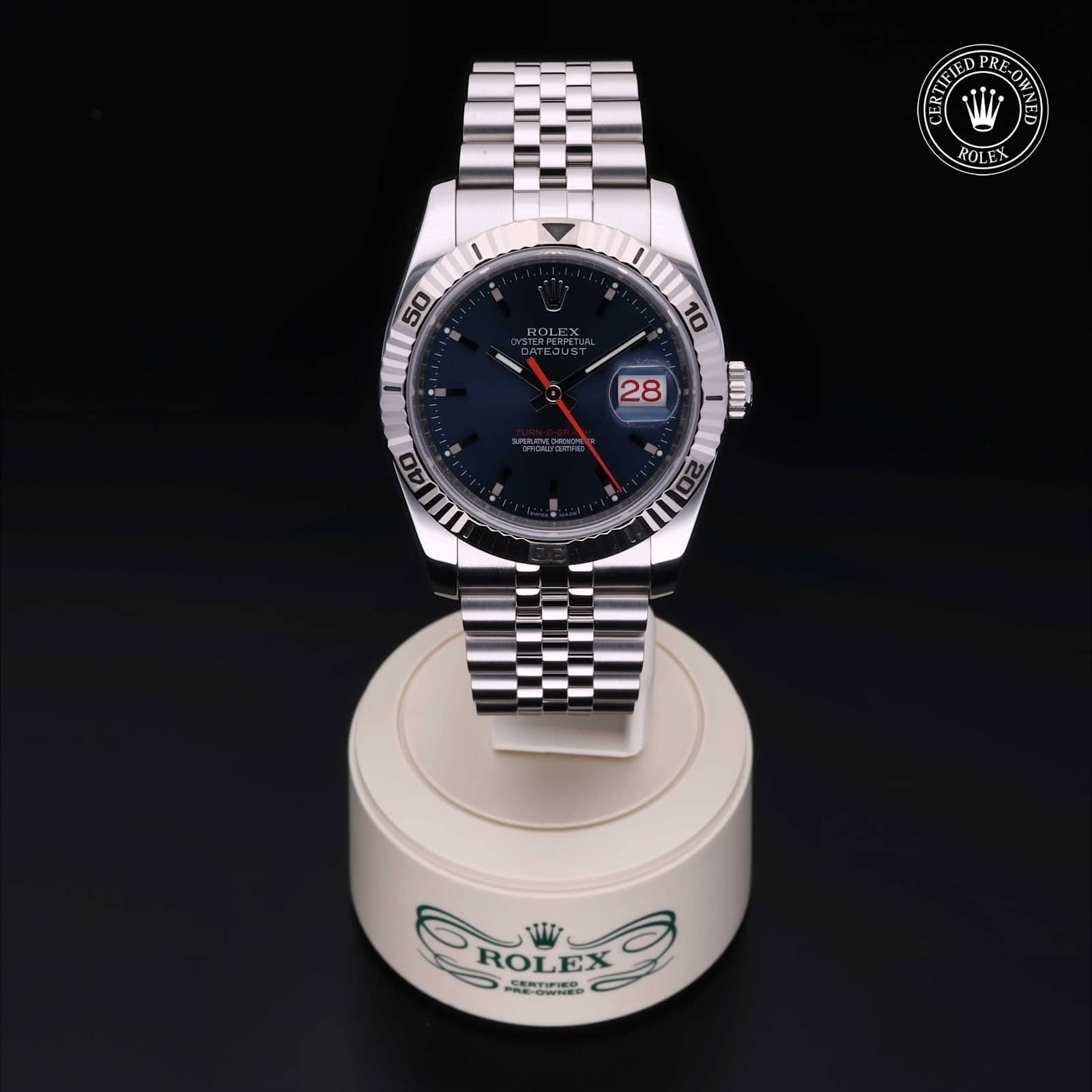 Rolex Turn-O-Graph in Steel, 116264 - Bucherer