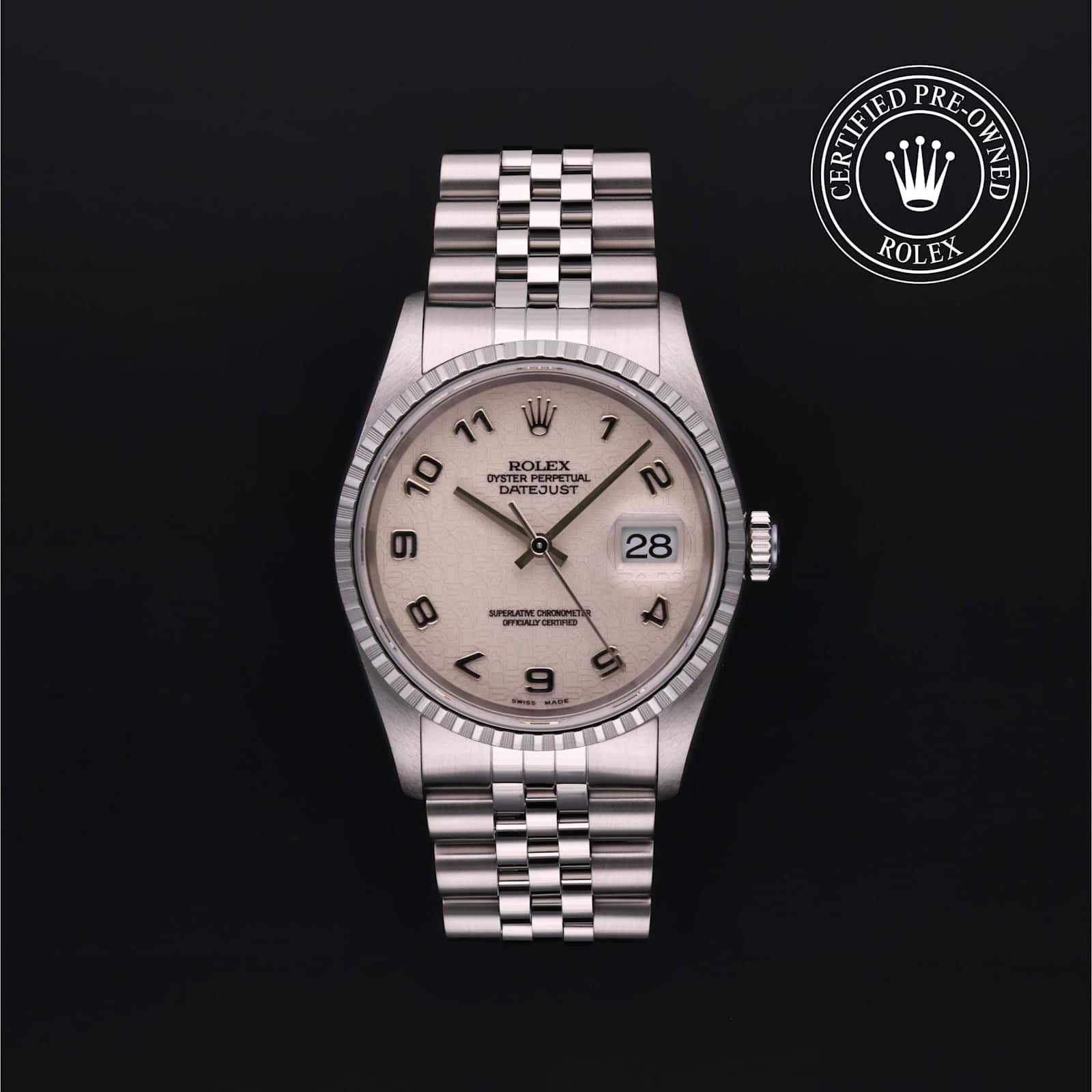 Rolex Datejust in Steel, 16220 - Bucherer