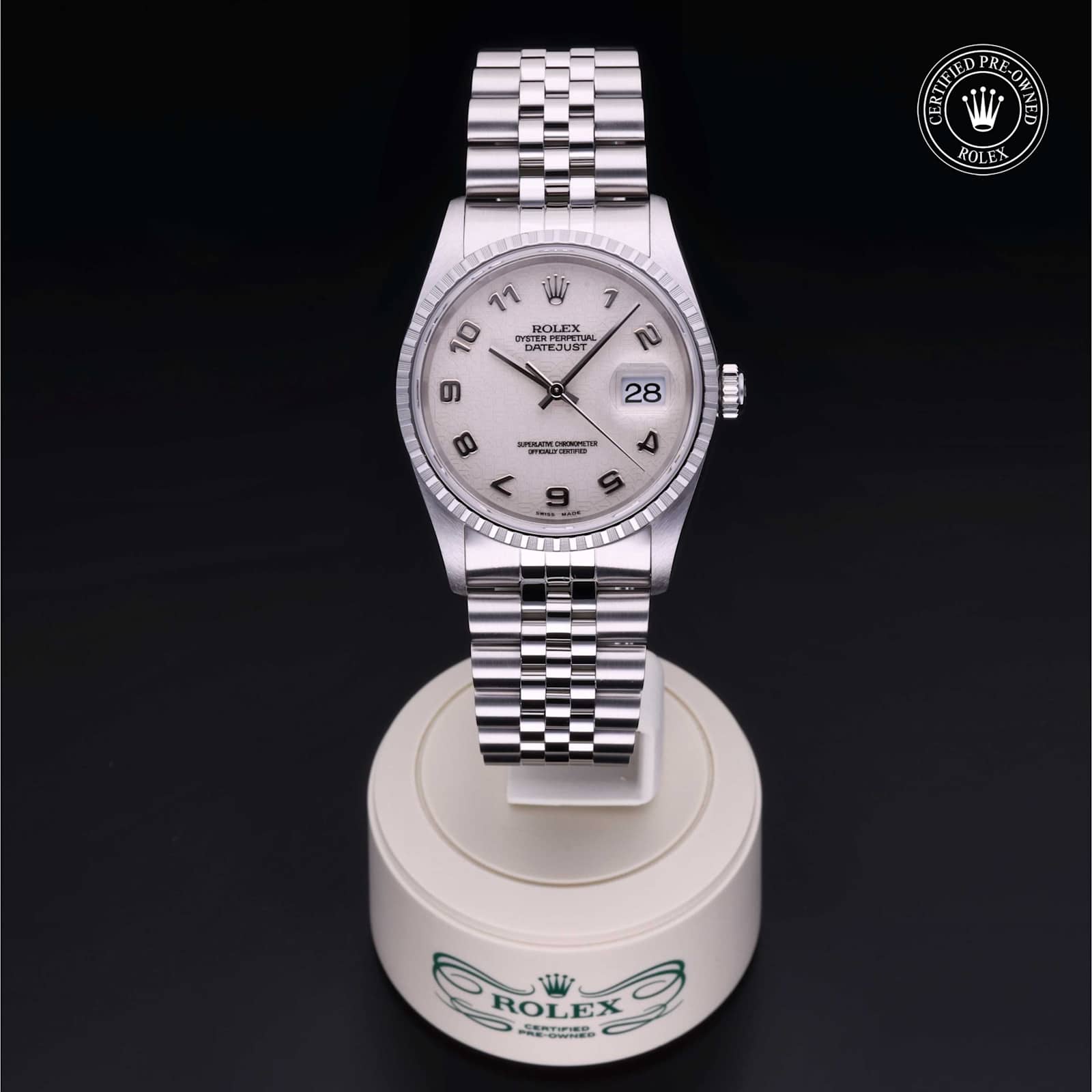 Rolex Datejust in Steel, 16220 - Bucherer
