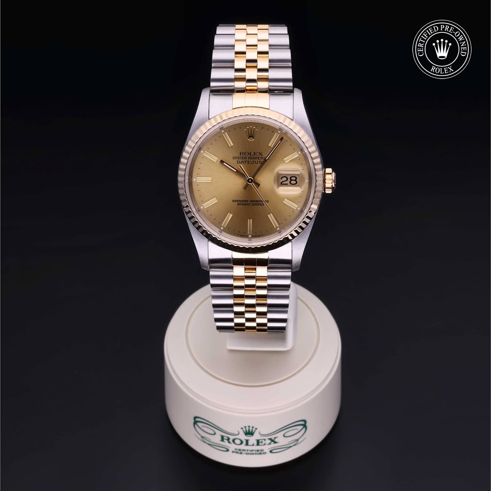 Rolex Datejust in Bicolour, 16233 - Bucherer