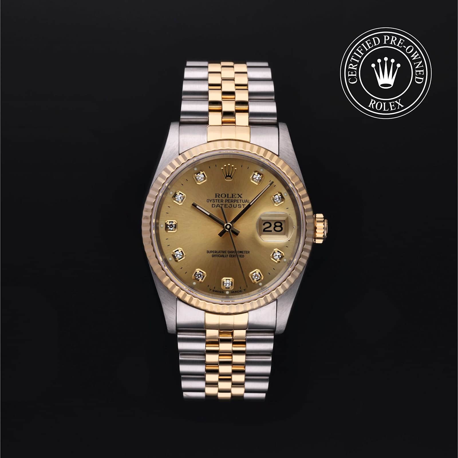 Rolex Datejust in Bicolour, 16233 - Bucherer
