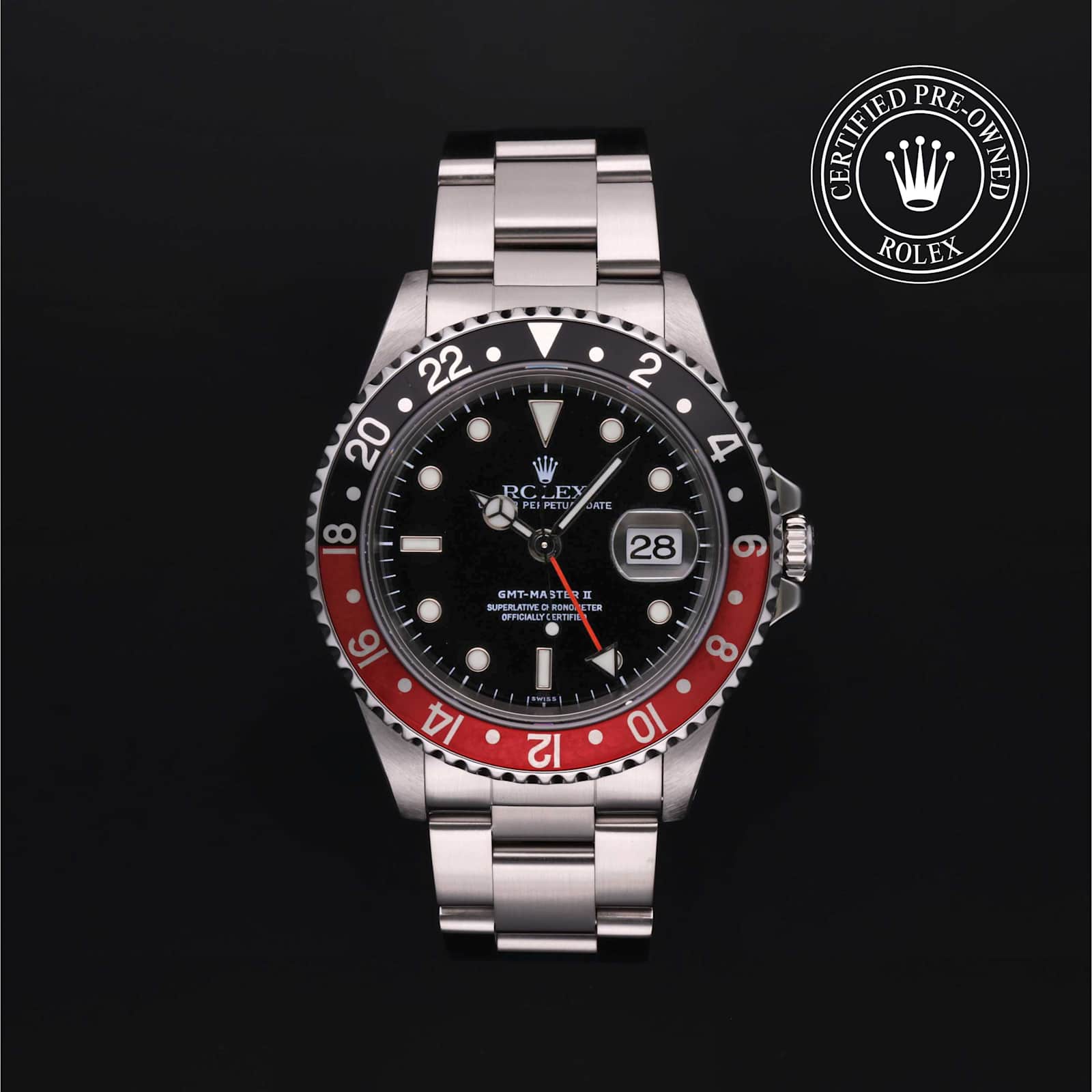 Rolex GMT-Master II in Steel, CPO 16710-78790 ROUGE/NOIR - Bucherer