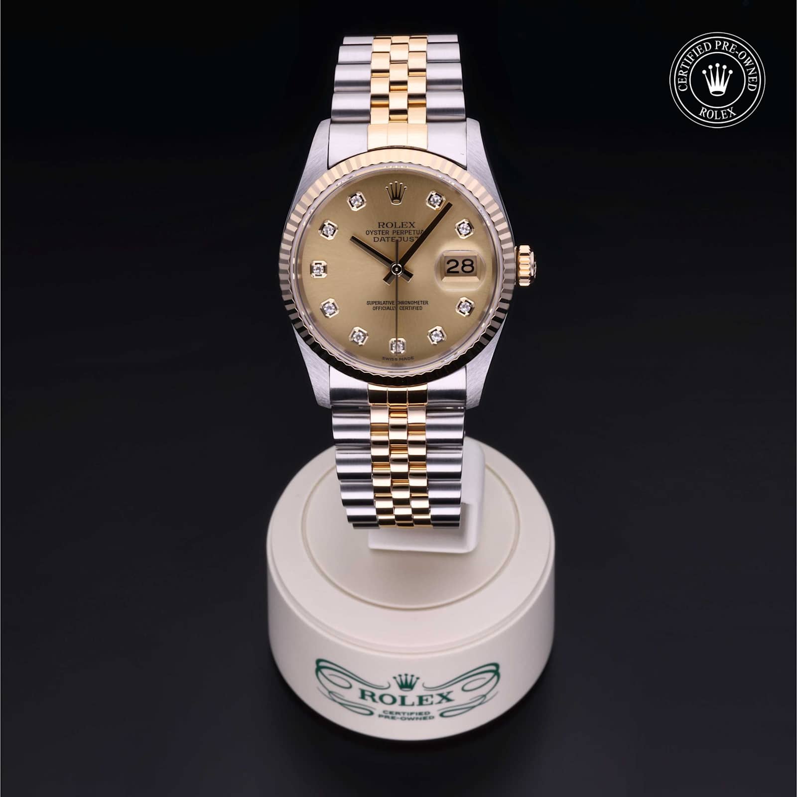 Rolex Datejust in Bicolour, 16233 - Bucherer