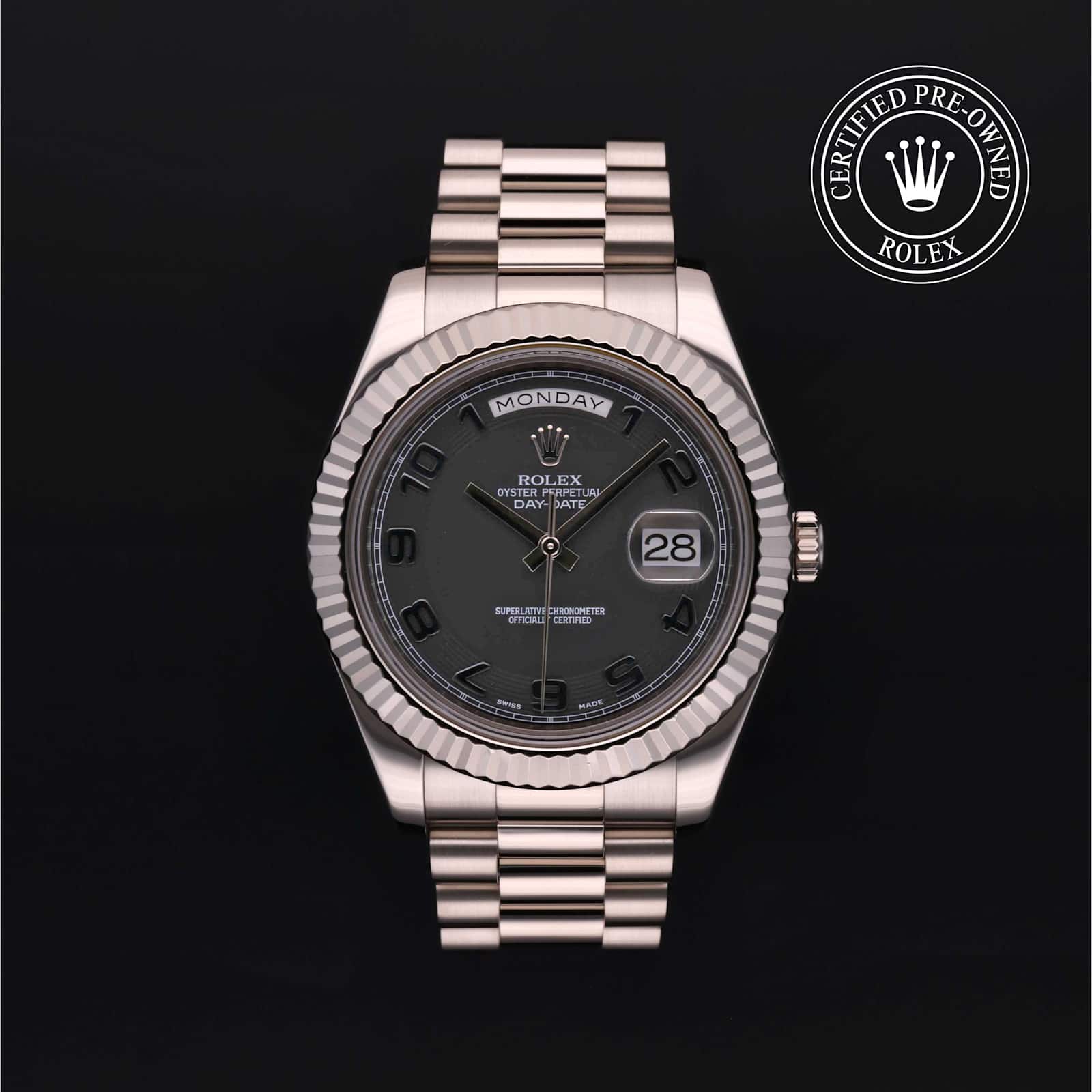 Rolex Day-Date in White Gold, 218239 - Bucherer