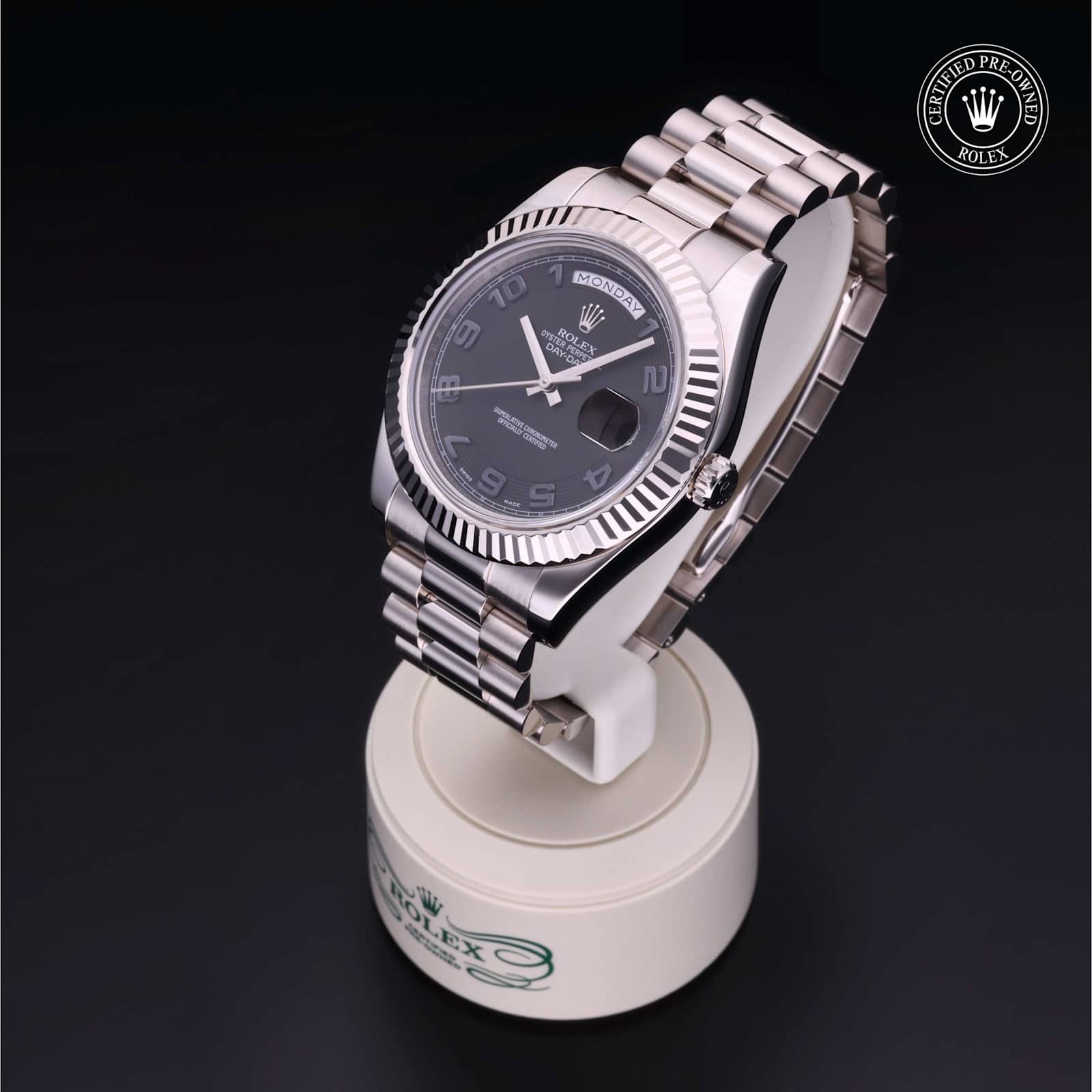 Rolex Day-Date in White Gold, 218239 - Bucherer