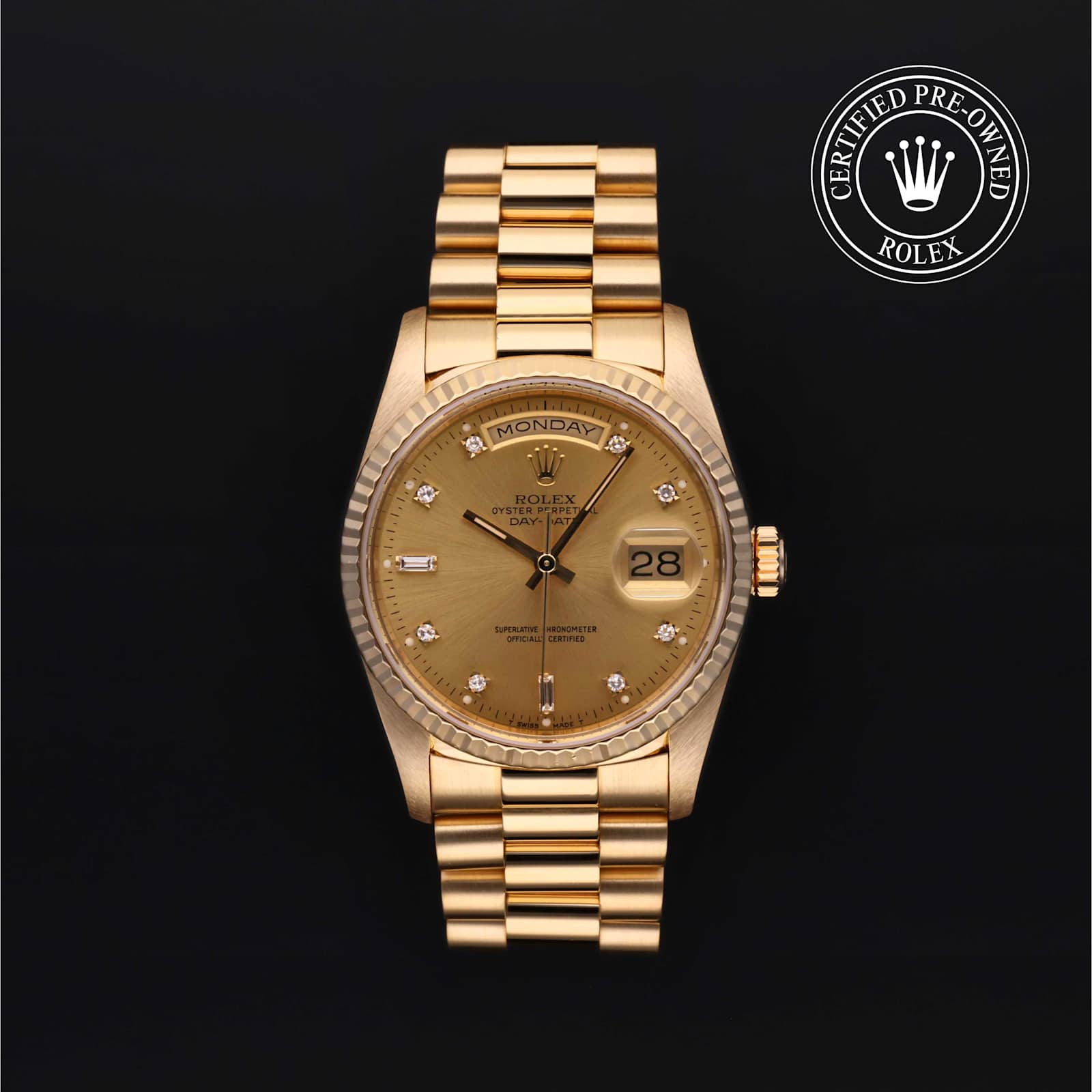 Rolex Day-Date in Yellow Gold, 18238 - Bucherer