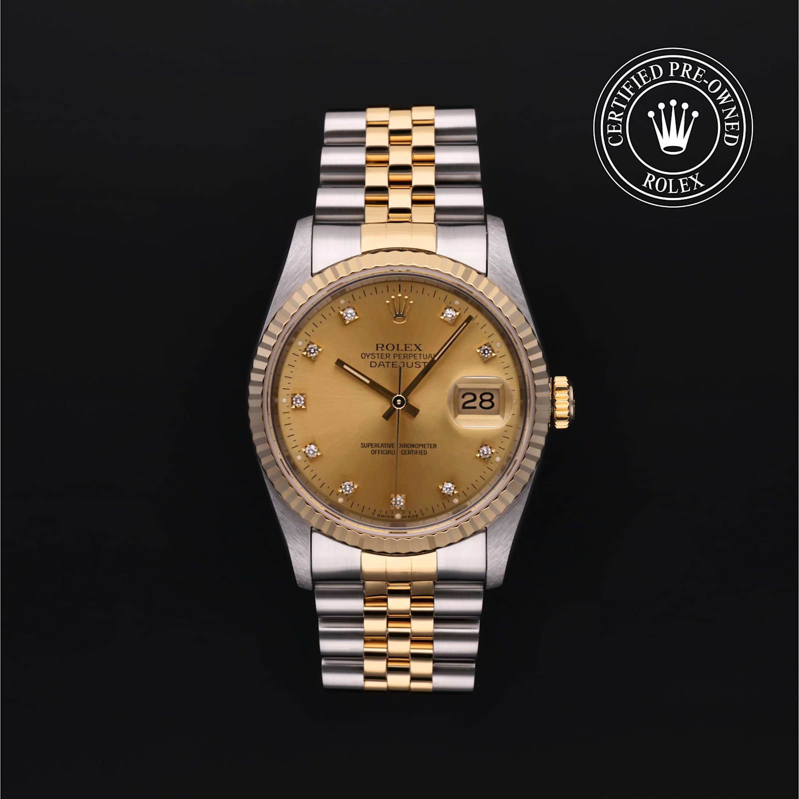 Rolex Datejust in Bicolour, 16233 - Bucherer