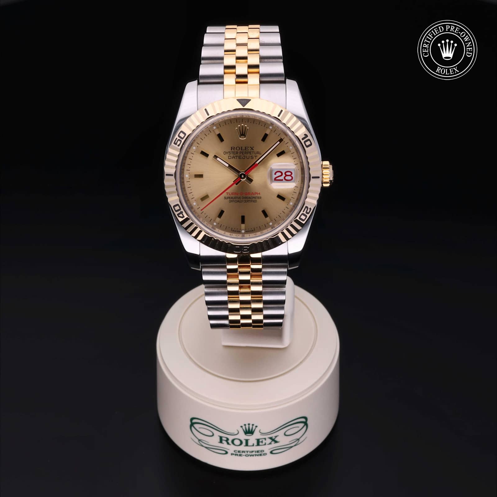 Rolex Turn-O-Graph in Bicolour, 116263 - Bucherer