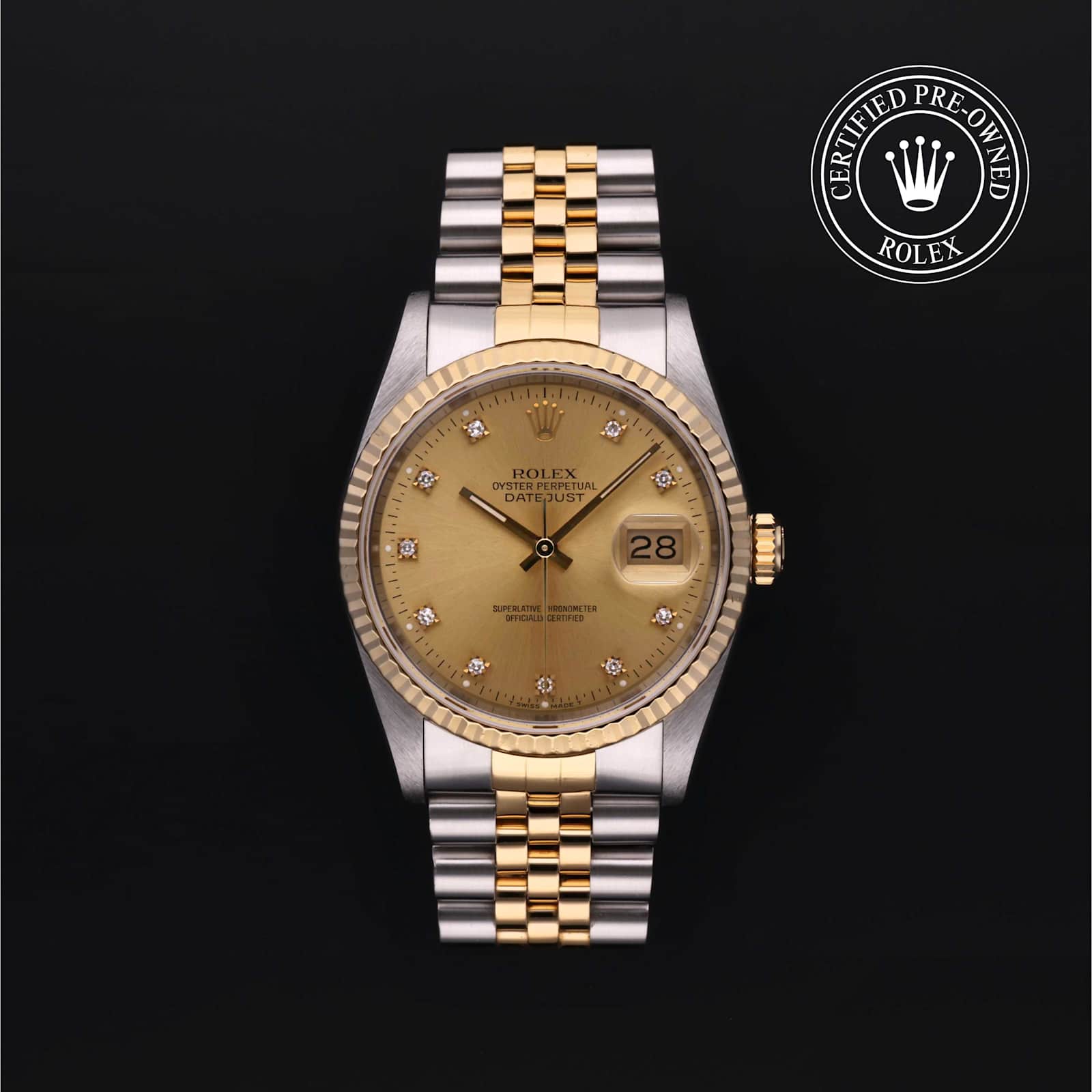 Rolex Datejust in Bicolour, 16233 - Bucherer