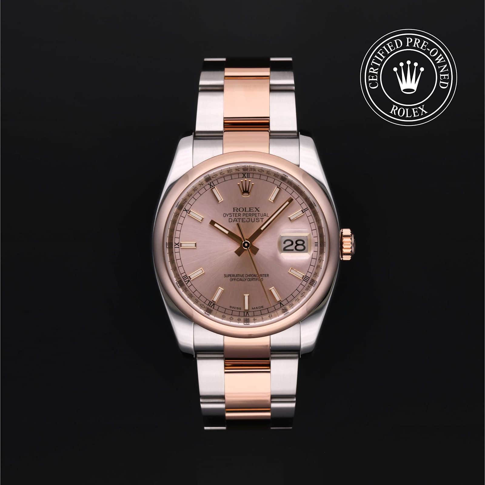 Rolex Datejust in Bicolour, 116201 - Bucherer