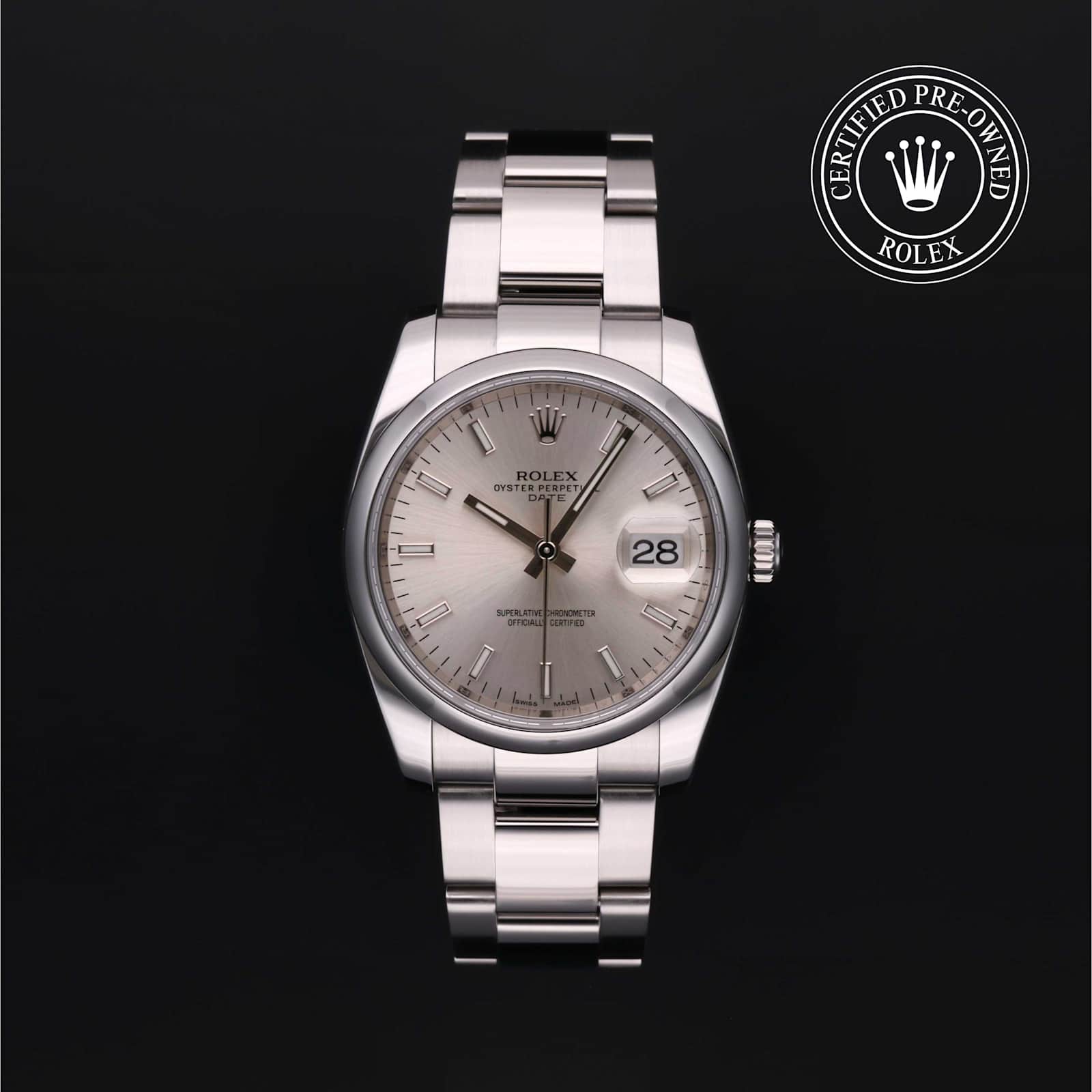Rolex Date in Steel, 115200 - Bucherer