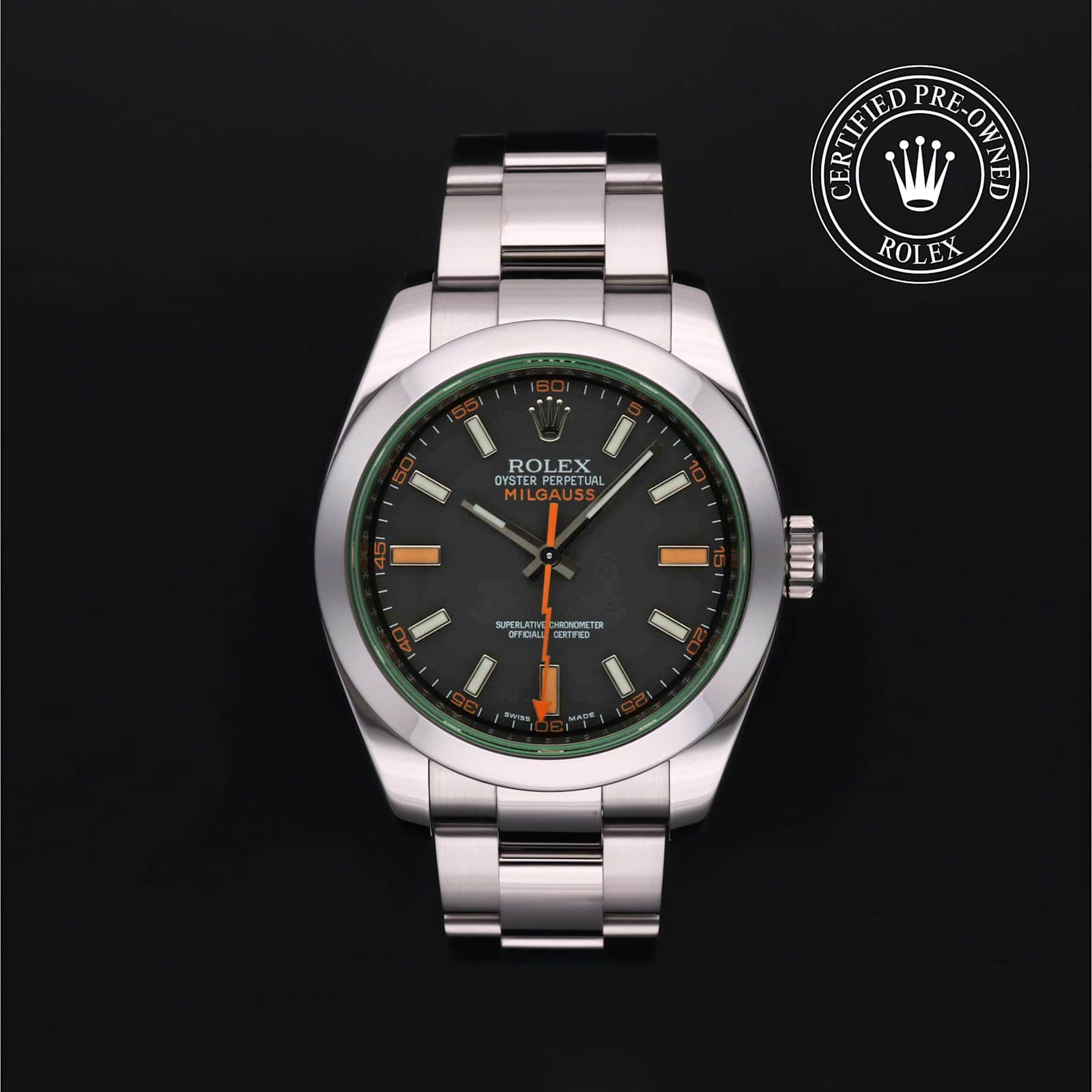 Rolex Milgauss in Stahl, 116400 - Bucherer