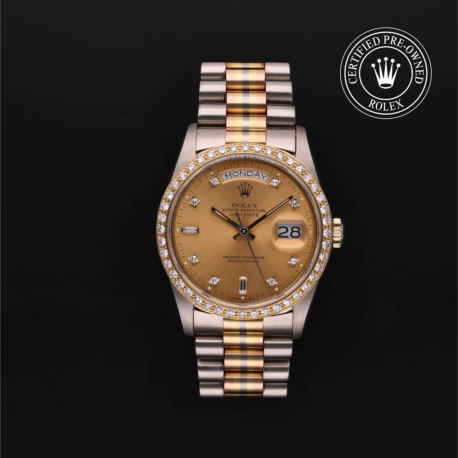 Rolex Day-Date en Tricolore, 18349 - Bucherer