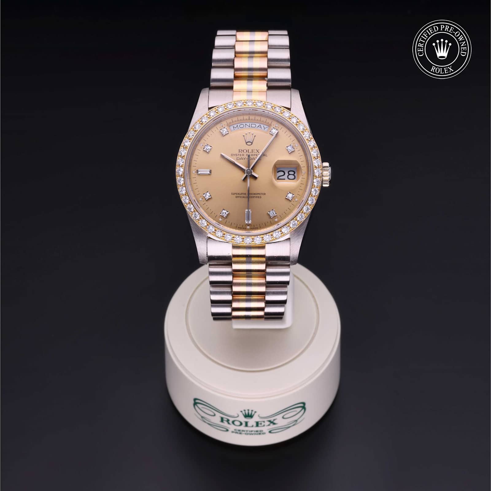 Rolex Day-Date en Tricolore, 18349 - Bucherer