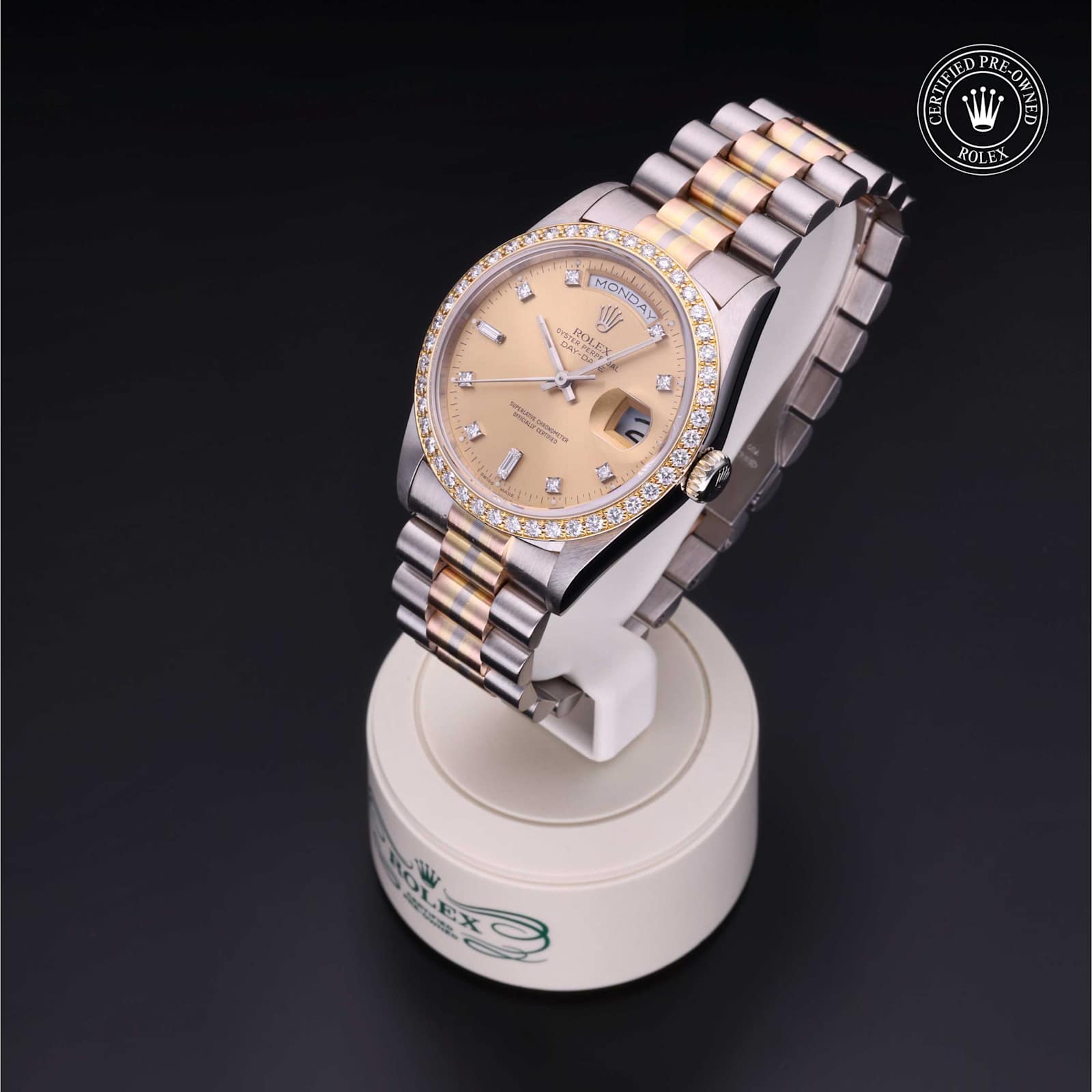 Rolex Day-Date en Tricolore, 18349 - Bucherer
