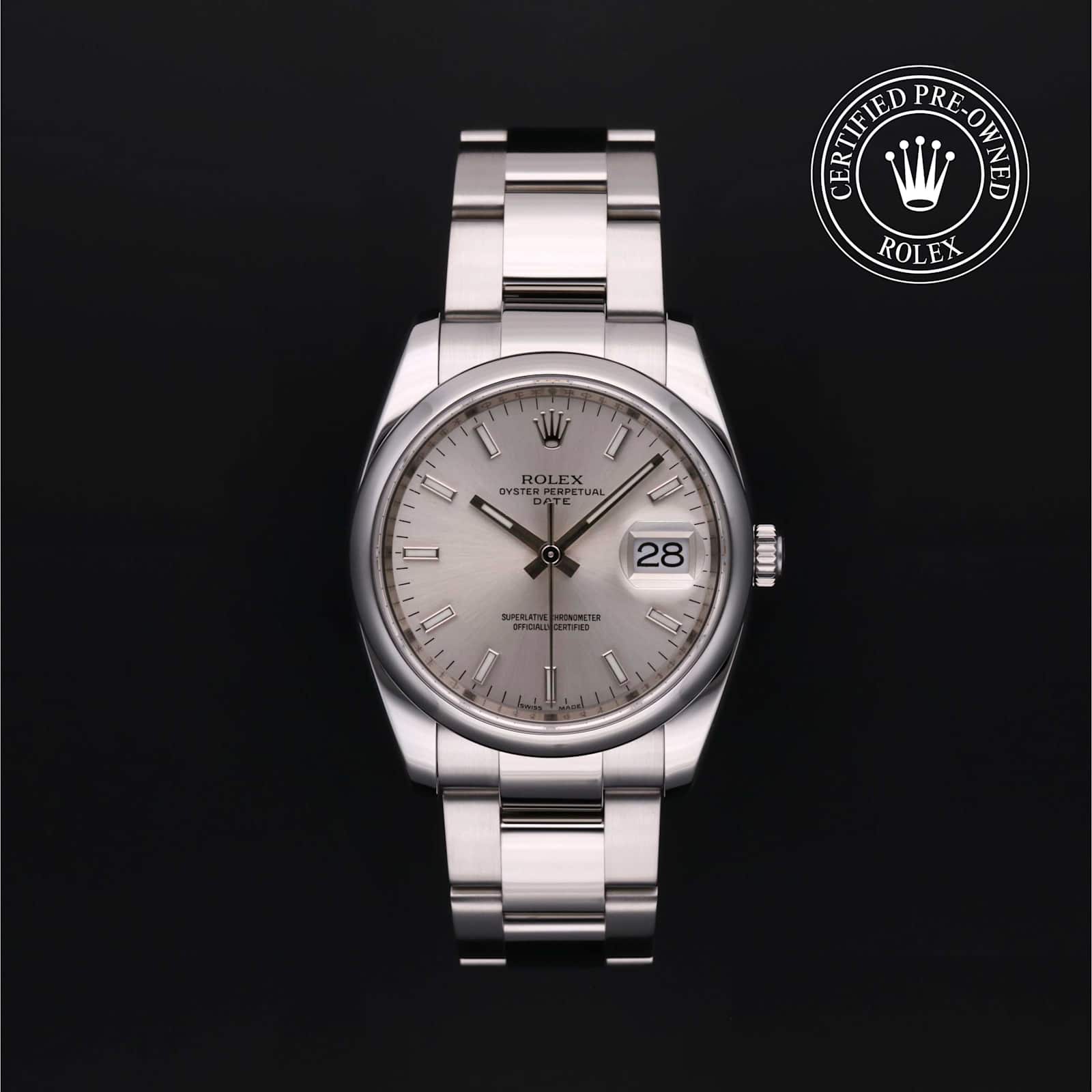 Rolex Date in Steel, 115200 - Bucherer
