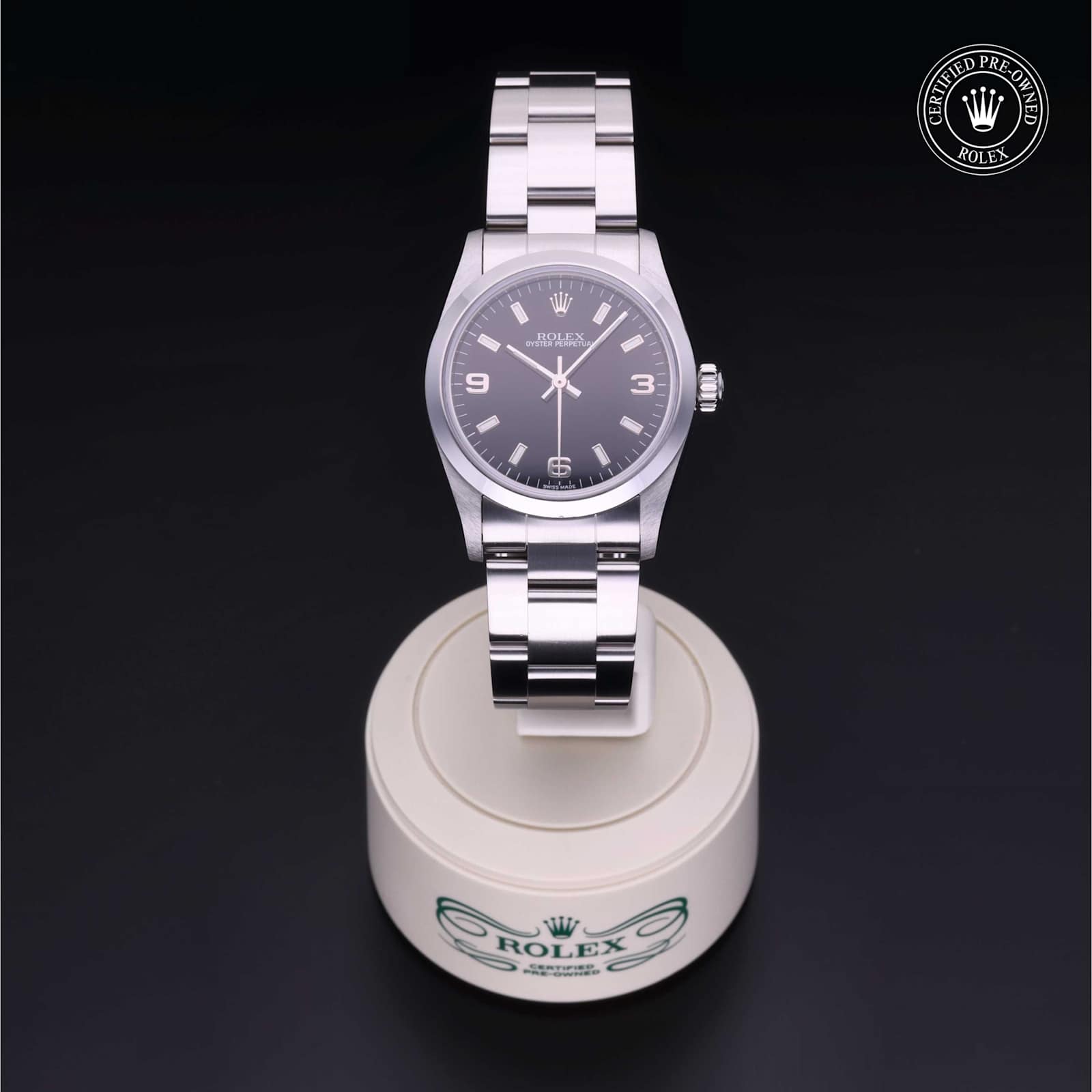 Rolex Oyster Perpetual in Stahl, 77080 - Bucherer