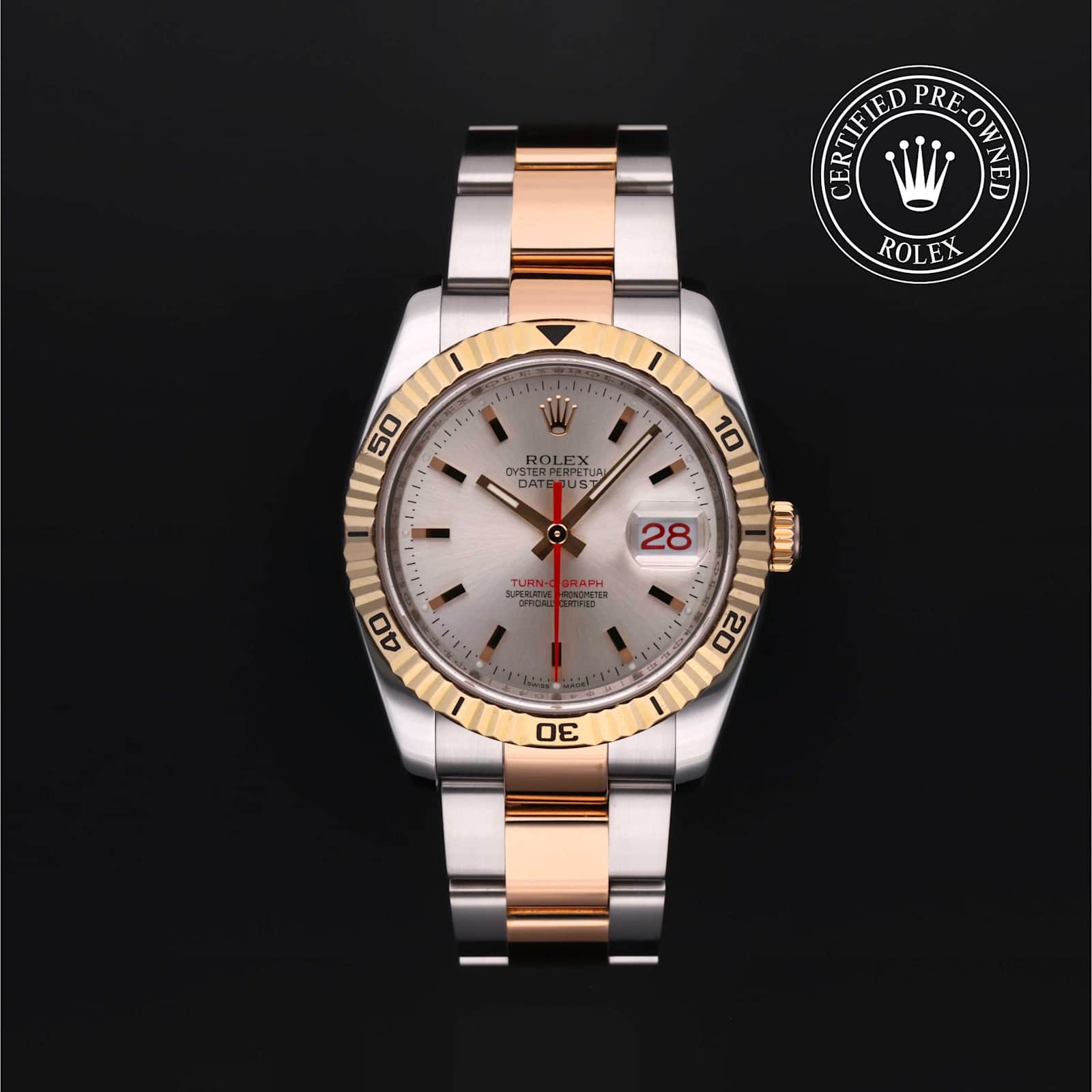 Rolex Turn-O-Graph in Bicolour, 116261 - Bucherer