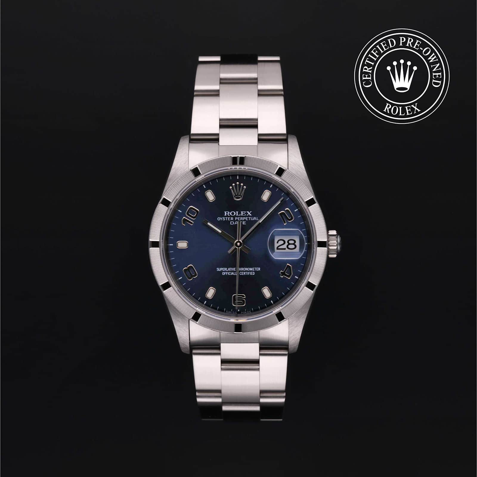 Rolex Date in Steel, 15210 - Bucherer