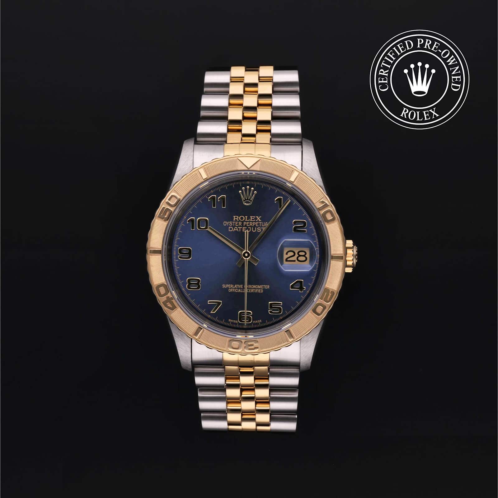 Rolex Turn-O-Graph in Bicolour, 16263 - Bucherer
