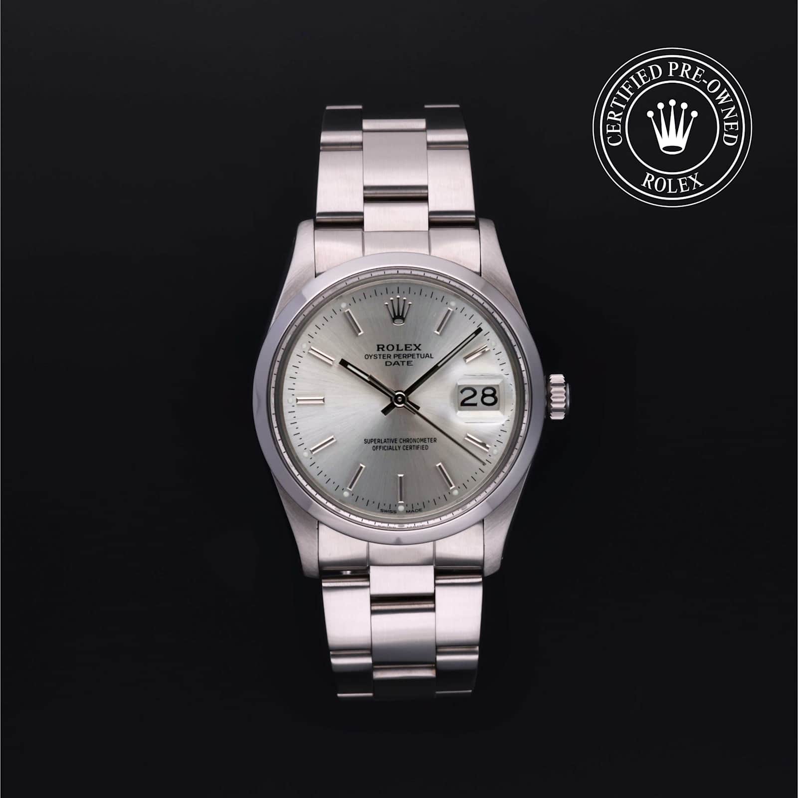 Rolex Date in Steel, 15000 - Bucherer