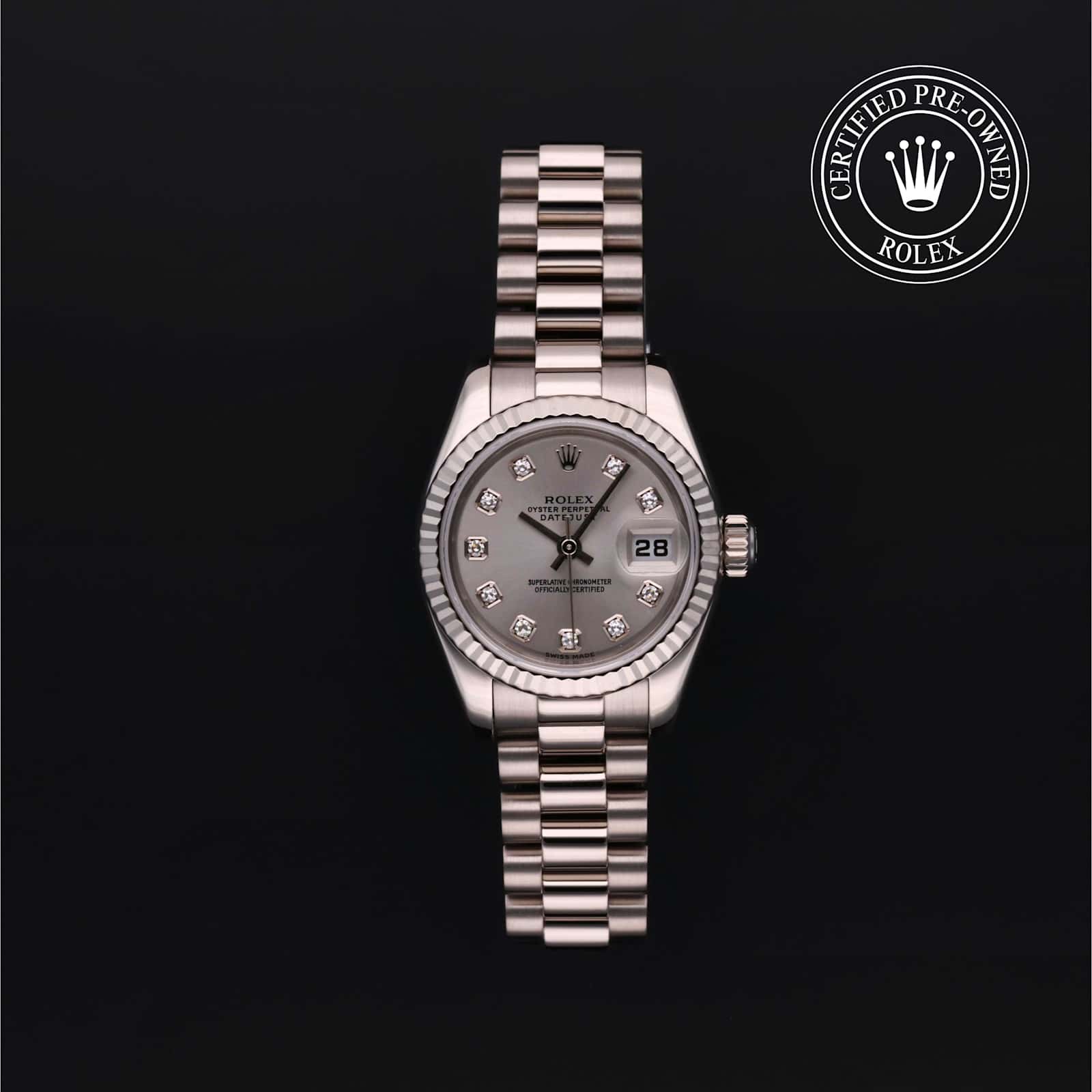 Rolex Datejust en Or Blanc, 179179 - Bucherer