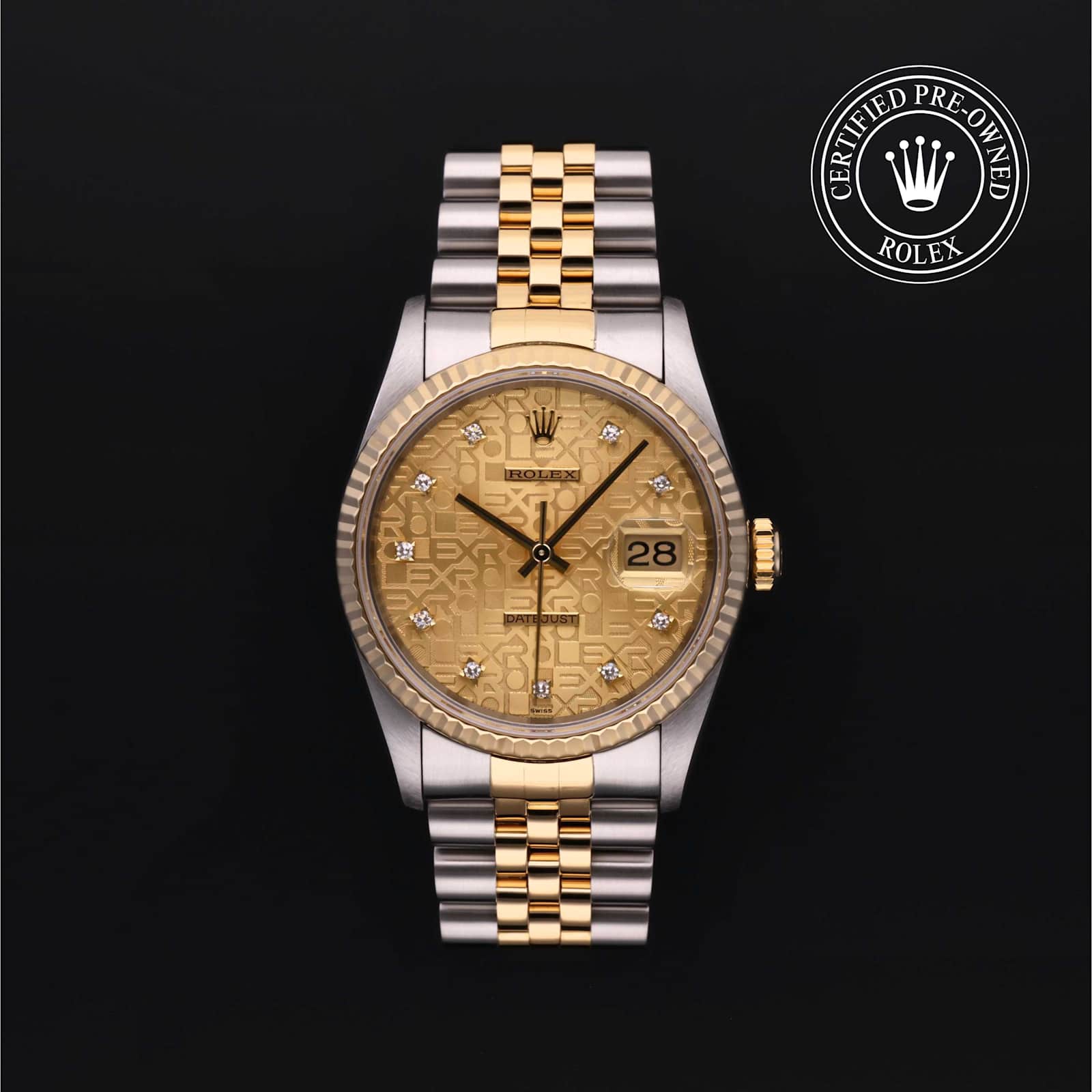 Rolex Datejust in Bicolour, 16233 - Bucherer
