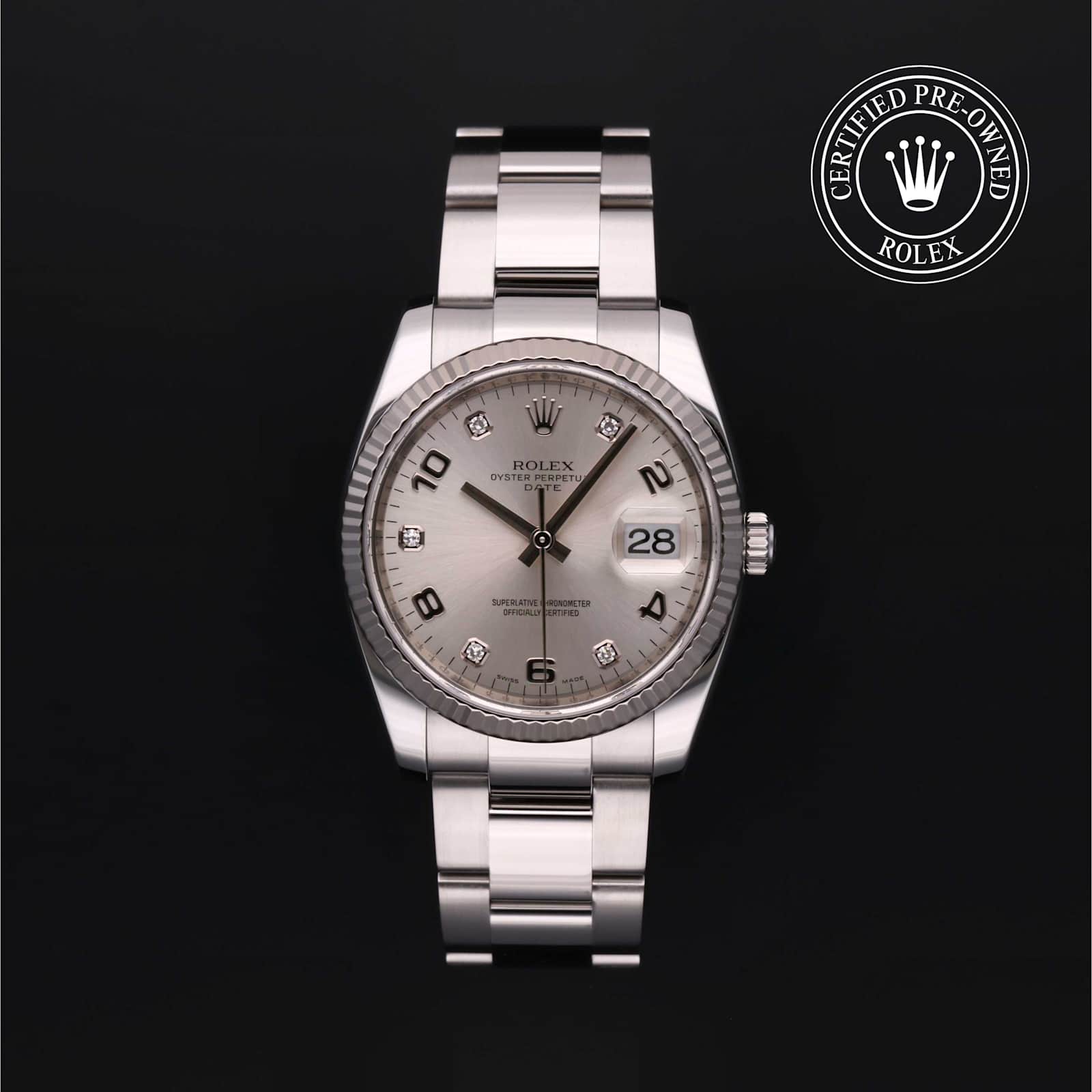 Rolex Date in Steel, 115234 - Bucherer