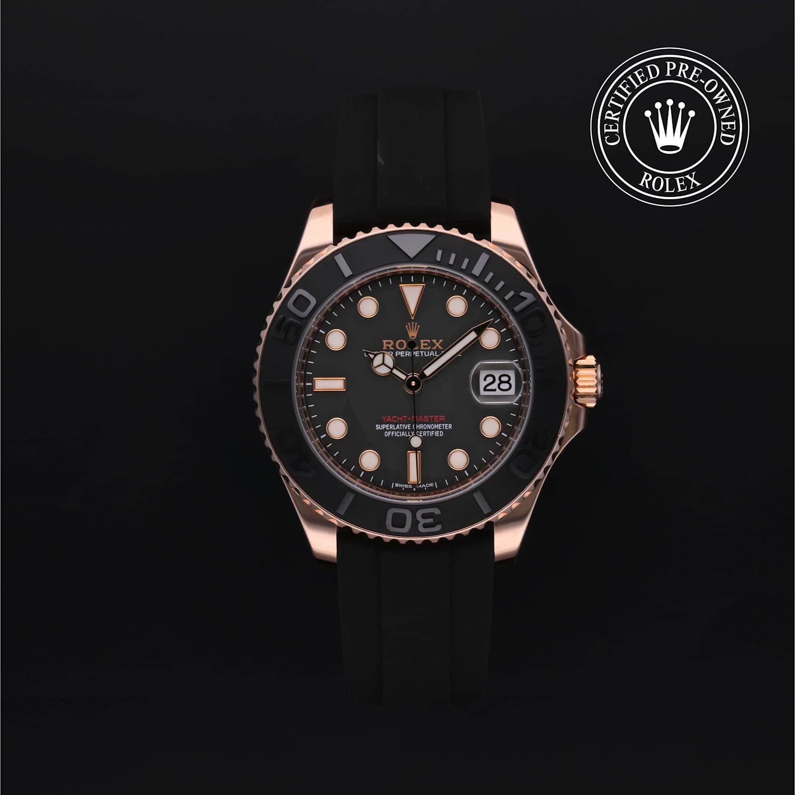 Rolex Yacht-Master in Rose Gold, 268655 - Bucherer