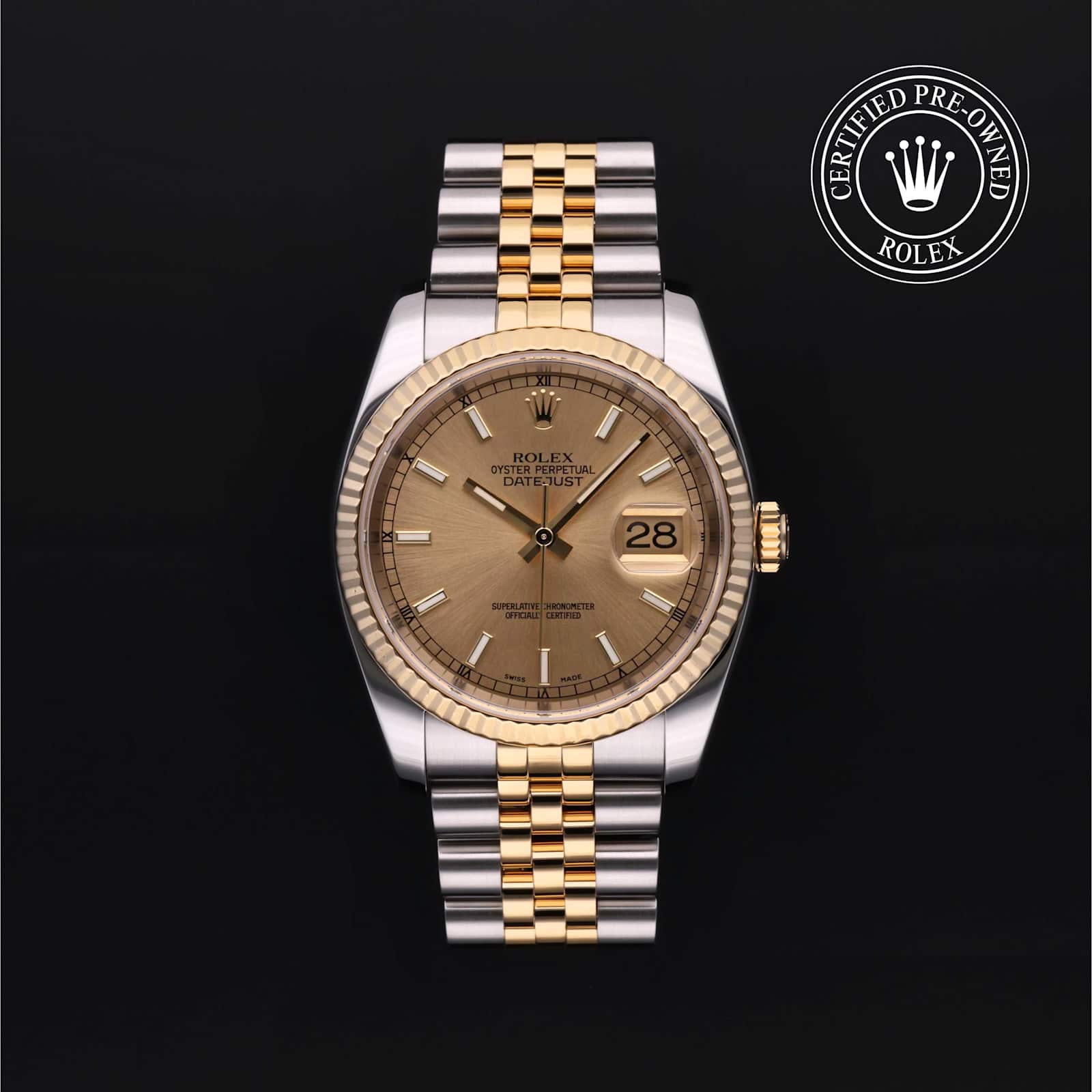 Rolex Datejust in Bicolour, 116233 - Bucherer