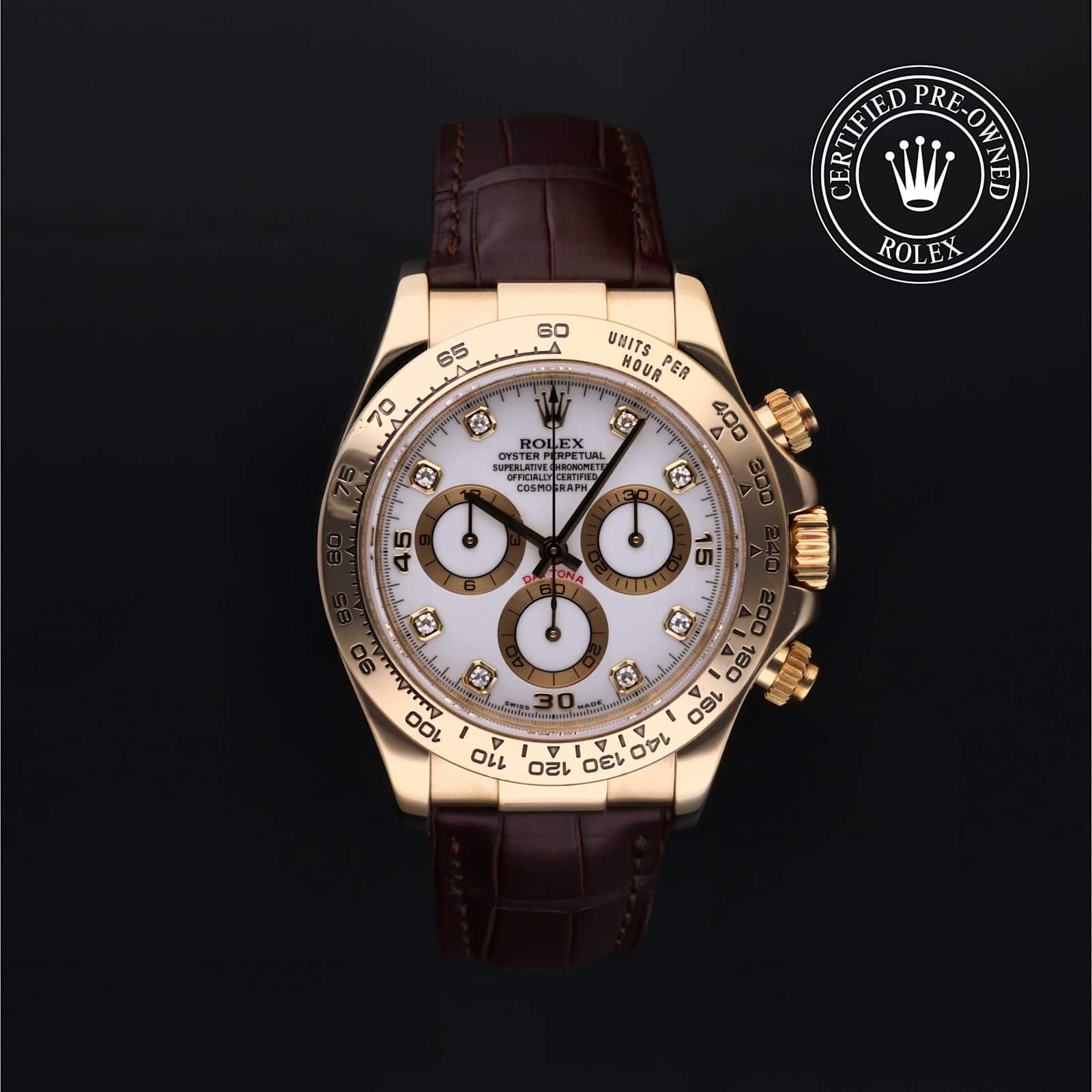 Rolex Cosmograph Daytona in Yellow Gold, 116518 - Bucherer