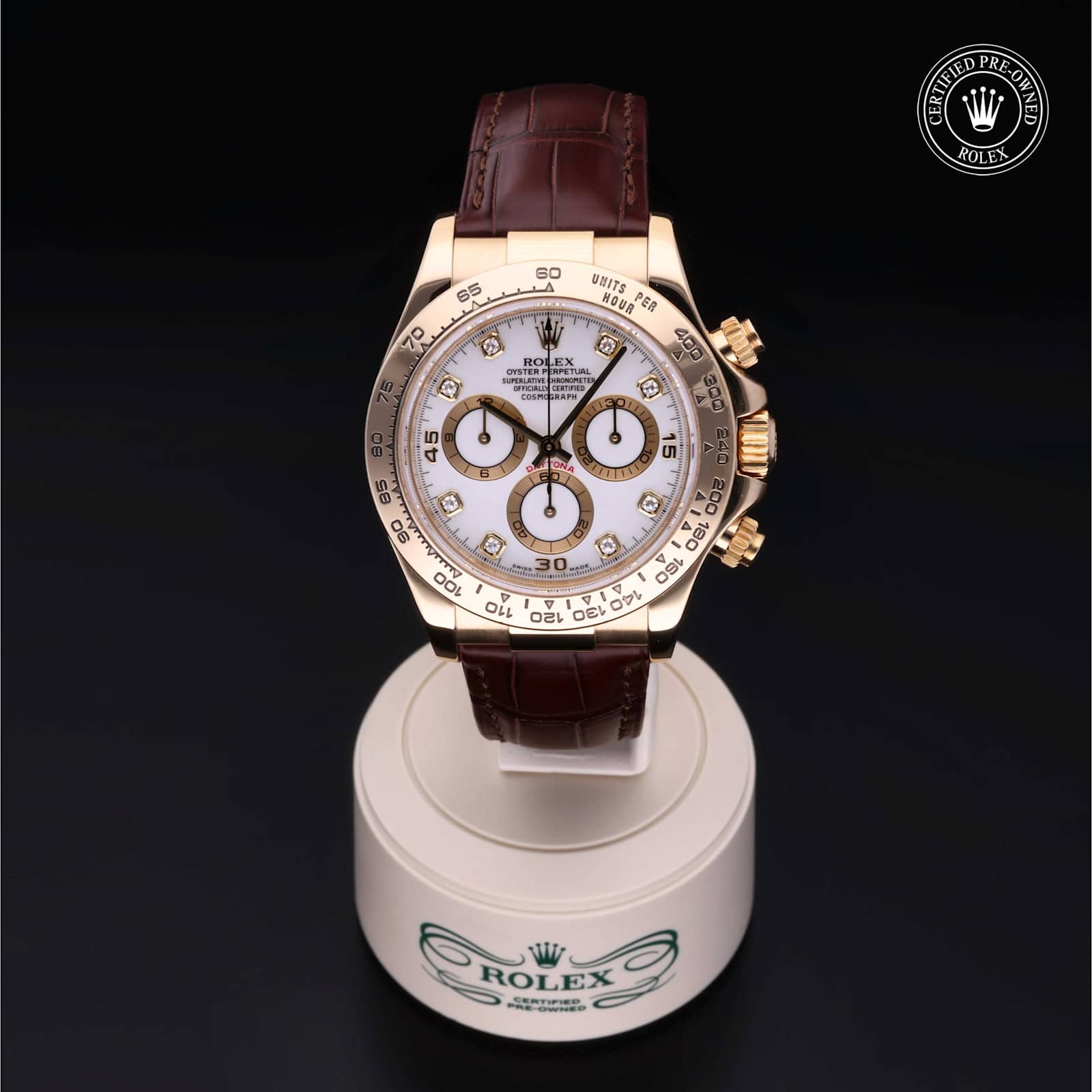 Rolex Cosmograph Daytona in Yellow Gold, 116518 - Bucherer