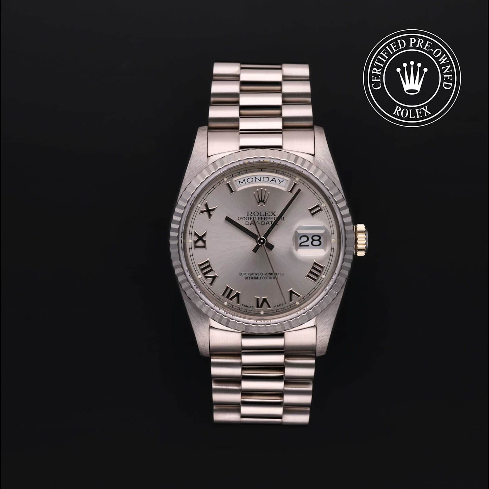 Rolex Day-Date in White Gold, 18239 - Bucherer