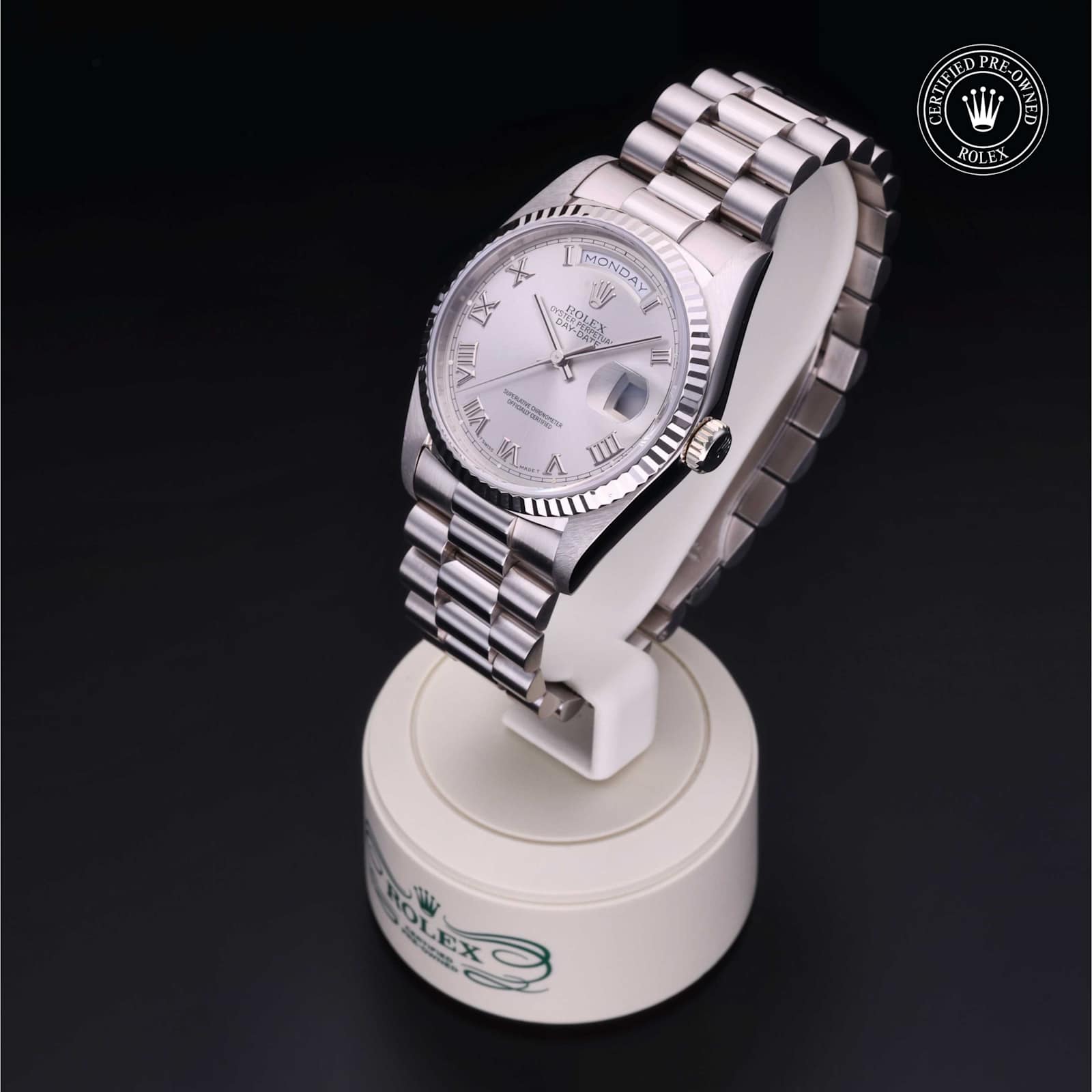 Rolex Day-Date in White Gold, 18239 - Bucherer