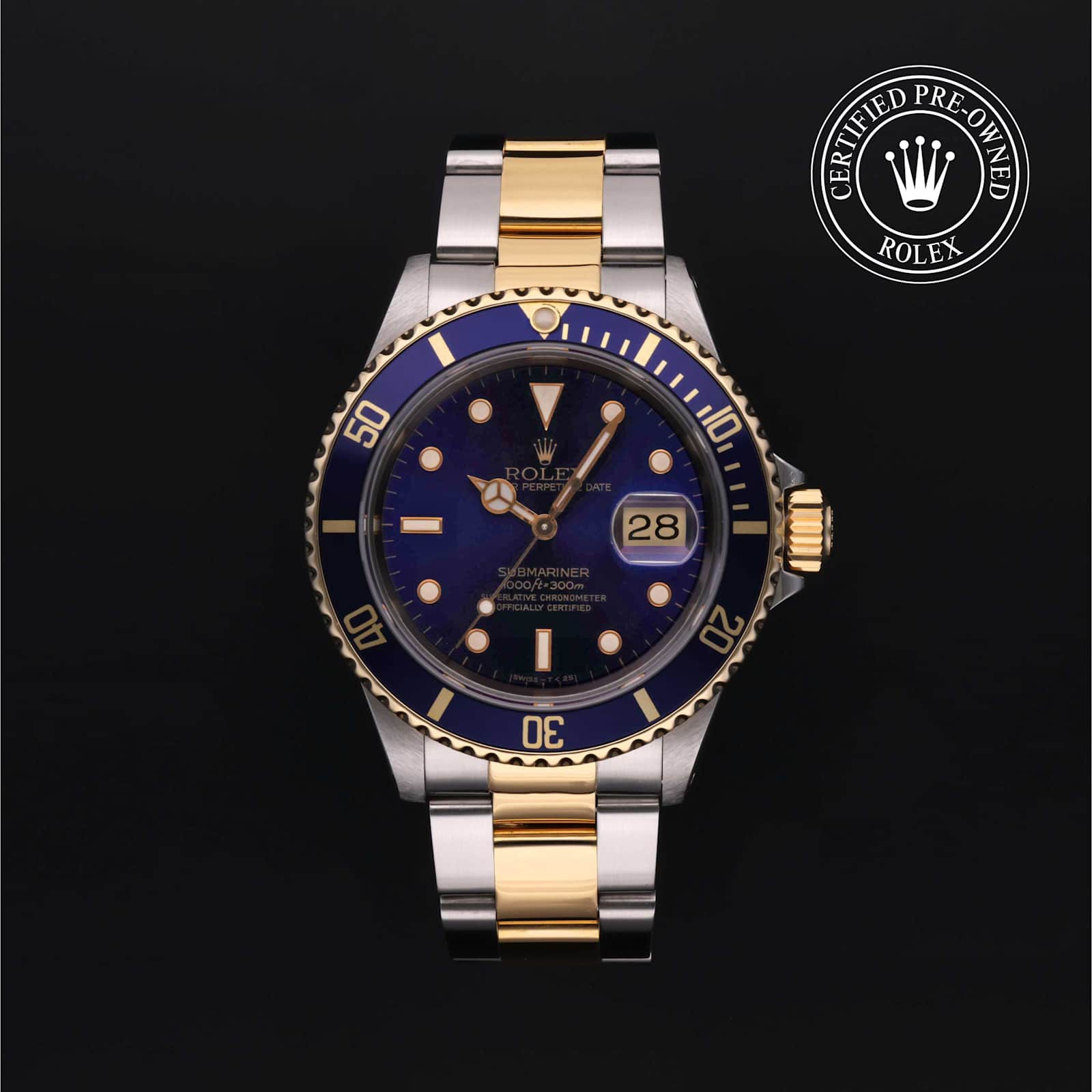 Rolex Submariner Date in Bicolor, 16613 - Bucherer